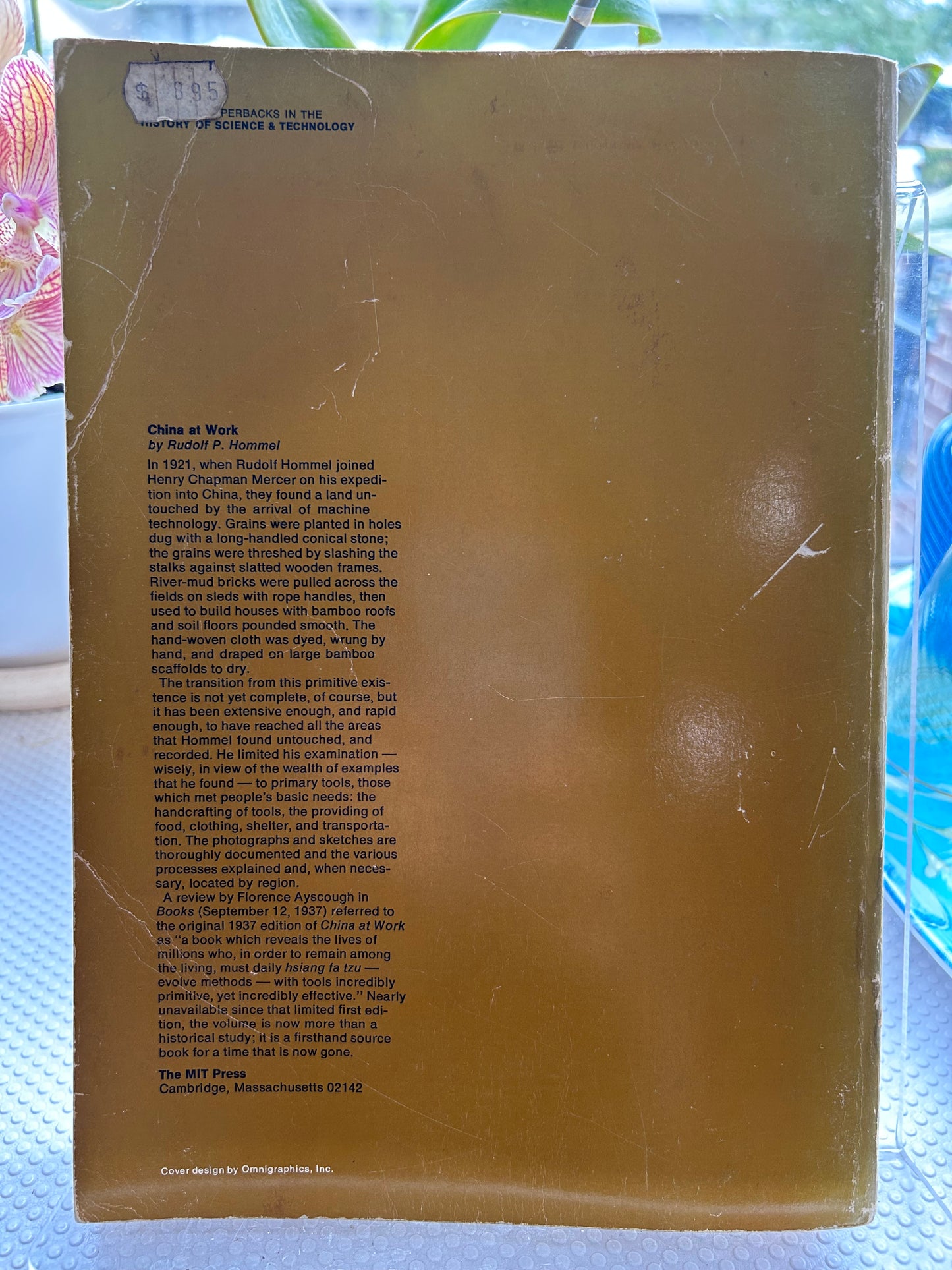 1969年版中國勞動圖錄:原始工藝紀錄 – Rudolf P. Hommel 著China at Work: An Illustrated Record of Primitive Industries – By Rudolf P. Hommel (1969 M.I.T. Press Edition)