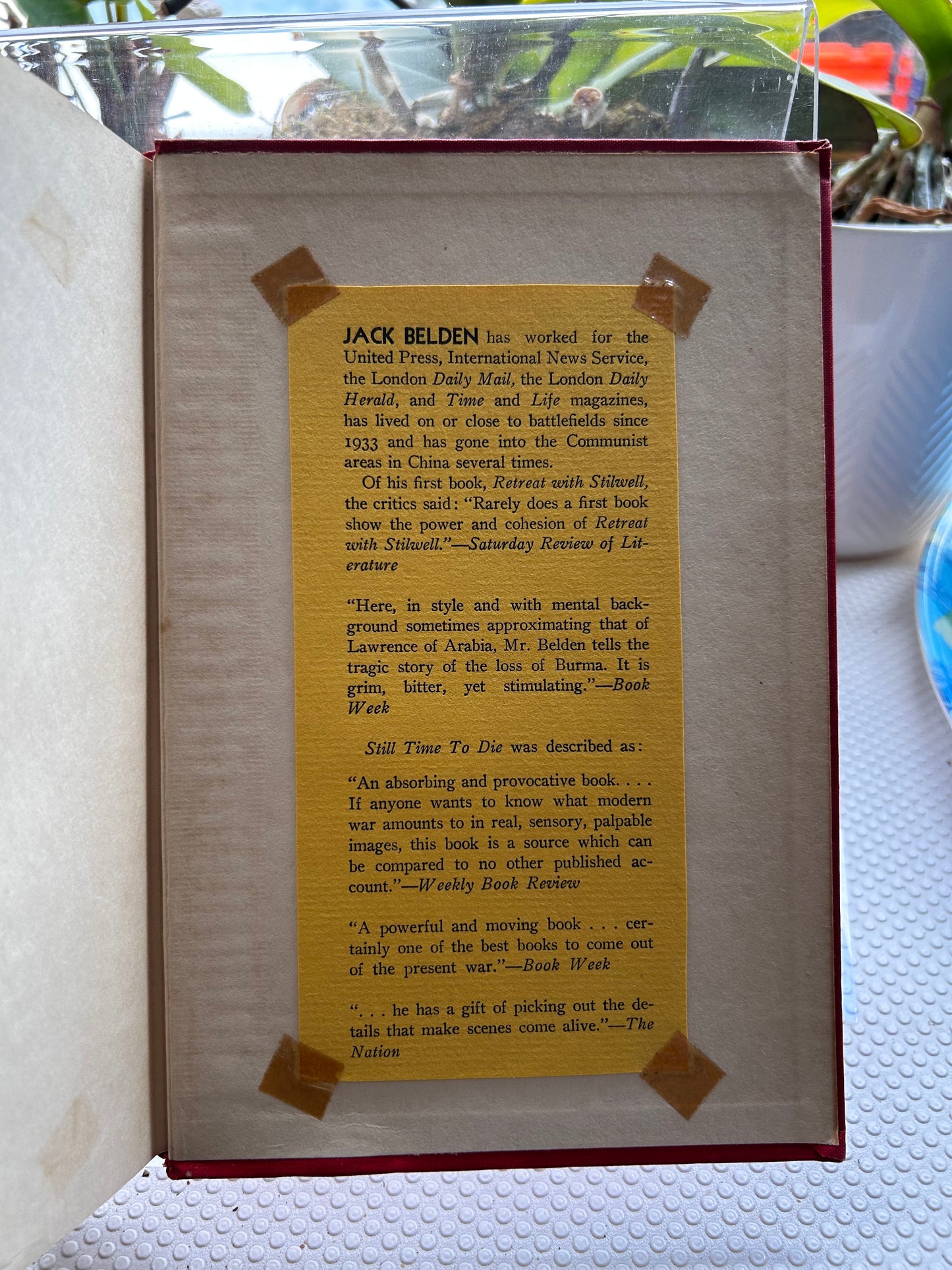 1949 First Edition China Shakes the World by Jack Belden 1949首版傑克·貝爾登《中國震撼世界》