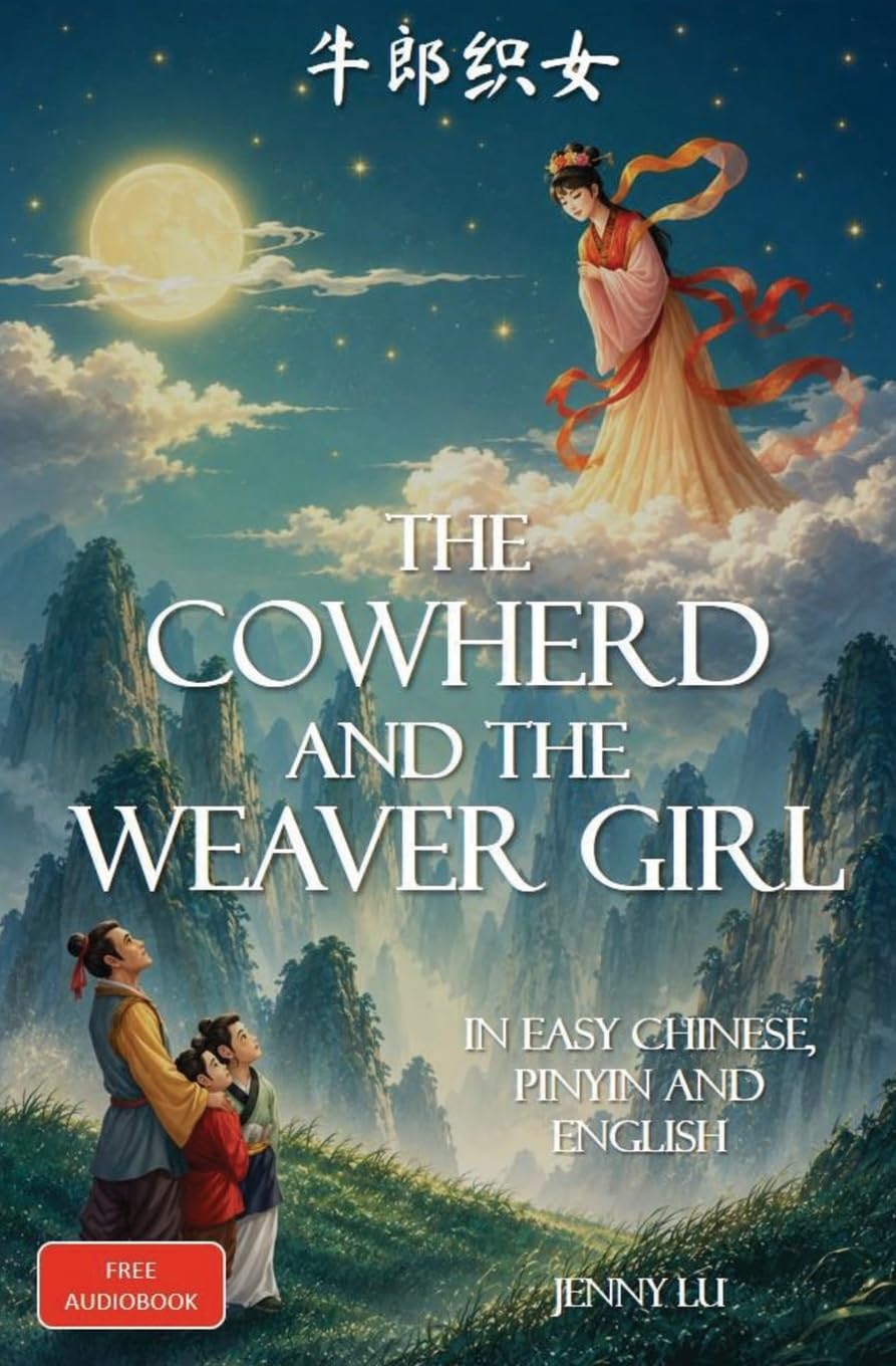 The Cowherd and the Weaver Girl: In Easy Chinese, Pinyin and English