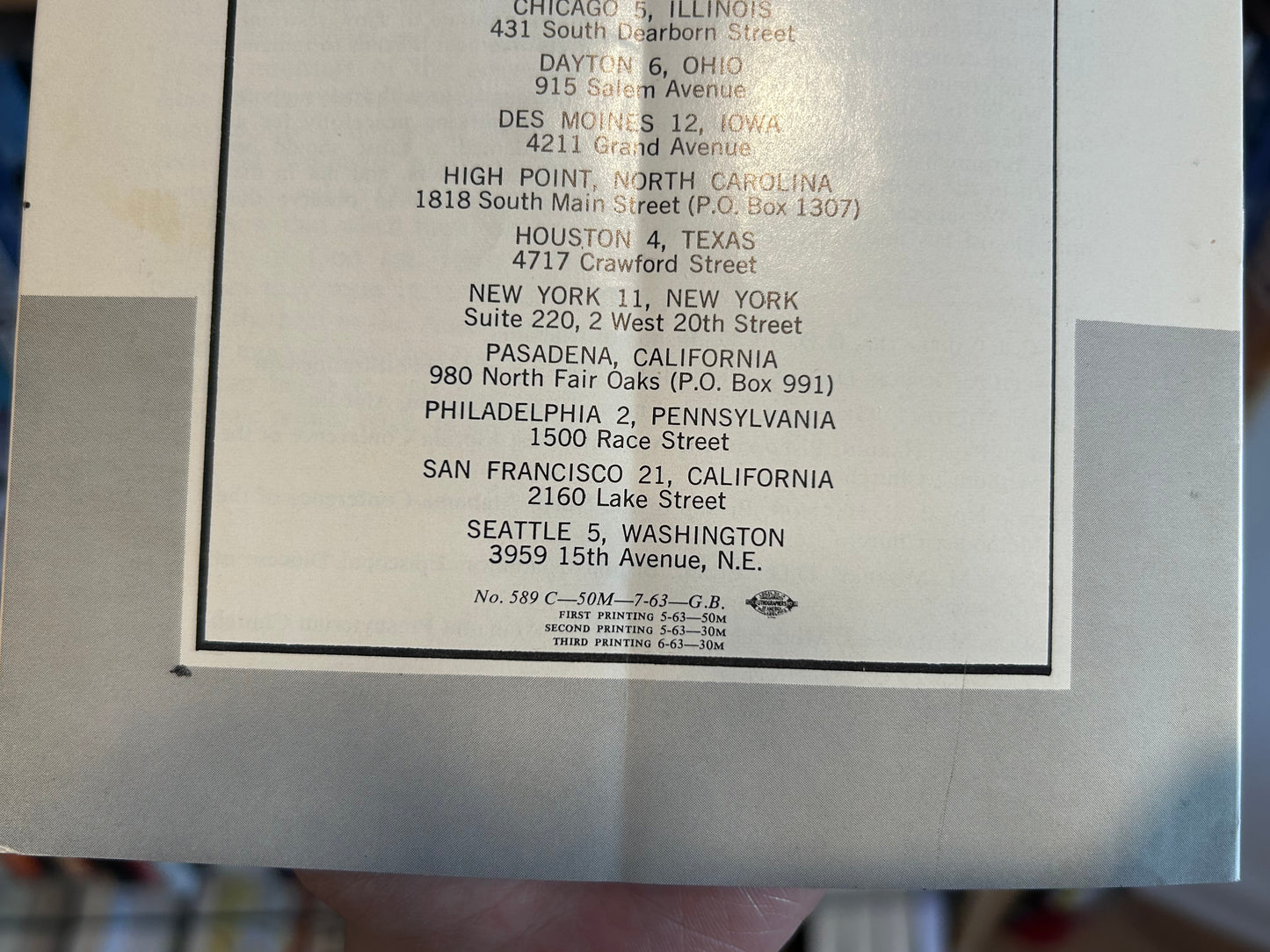 1963 Historic Pamphlet: Letter from Birmingham City Jail by Martin Luther King, Jr. Third Printing (June 1963) 1963年6月第三刷《來自伯明罕市監獄的信》手冊 馬丁·路德·金