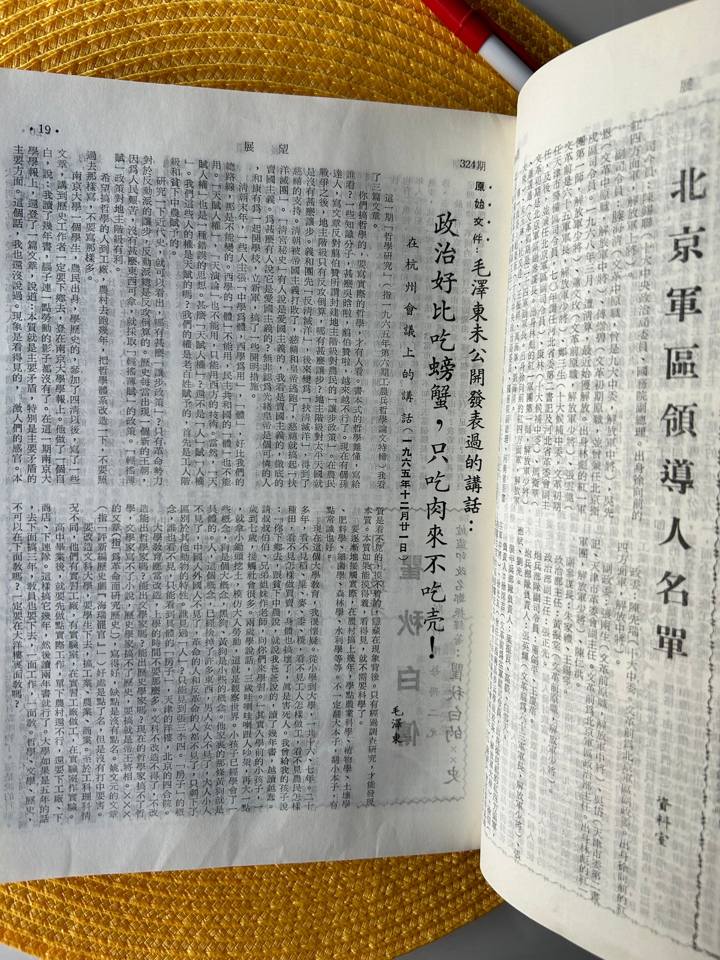 鄧小平資料彙編:展望連載合訂本