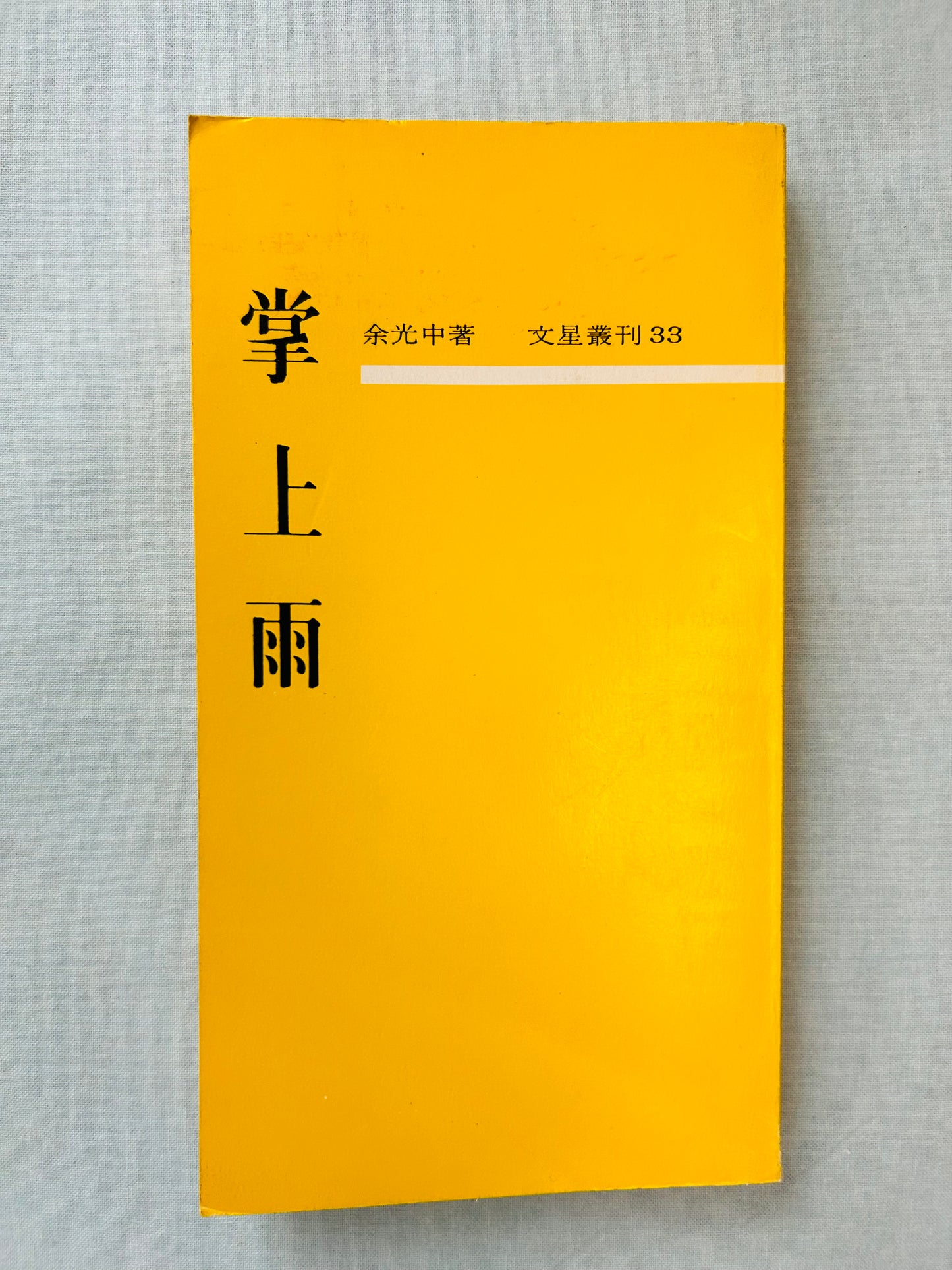 掌上雨(無印章)