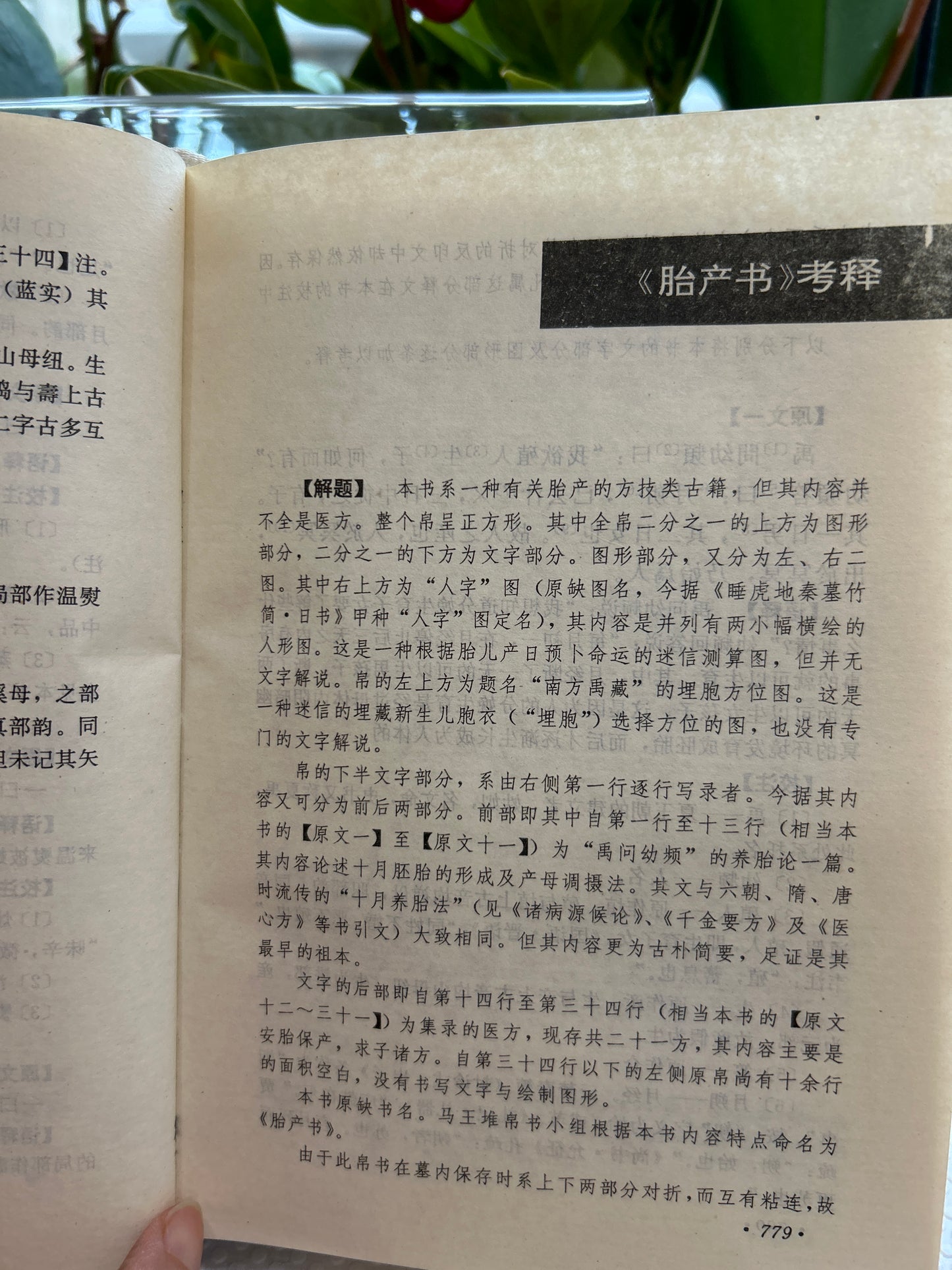 馬王堆 古醫書考釋