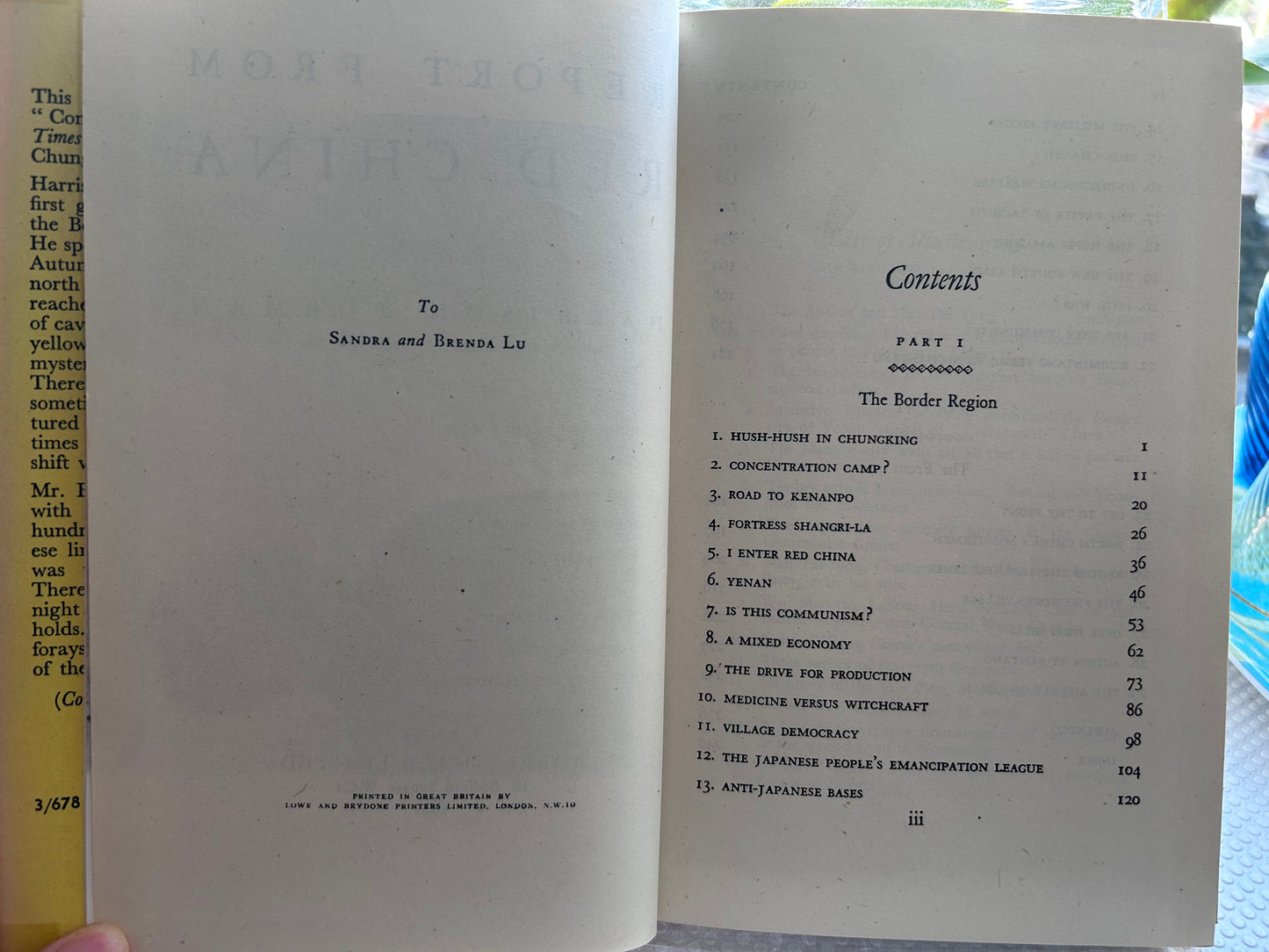 1946年首版《紅色中國報導》作者哈里遜·福爾曼 Report from Red China by Harrison Forman (First Edition, 1946)