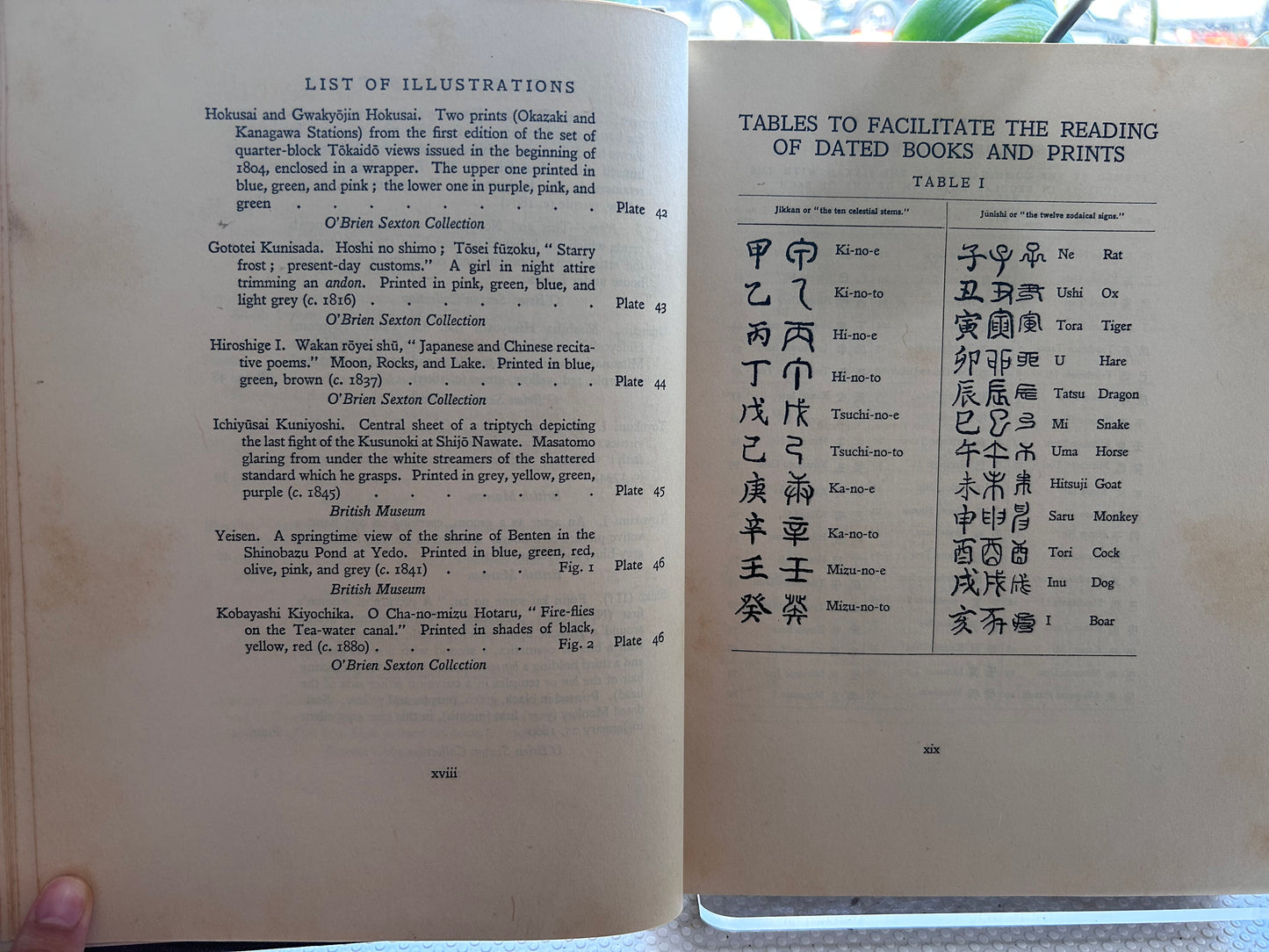 1923年首版《日本彩色浮世繪》Japanese Colour Prints by Laurence Binyon & J. J. O'Brien Sexton (1923 First Edition, Ernest Benn) 『Japanese Colour Prints』ローレンス・ビニヨン＆J.J.O.セクストン共著