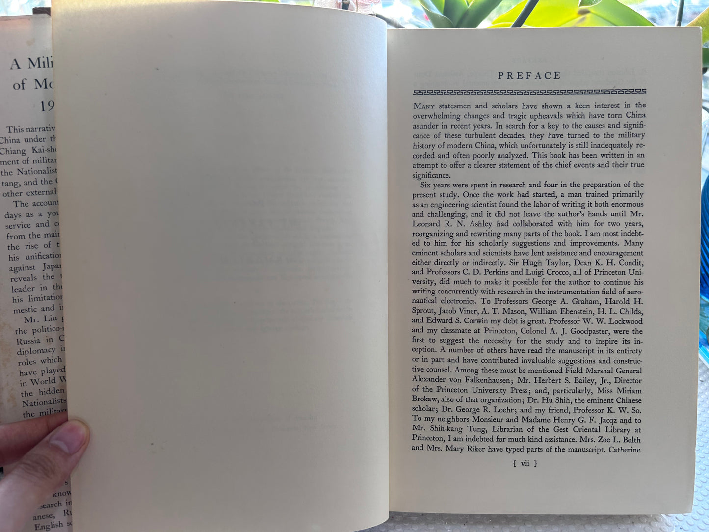 1956 1st Edition A Military History of Modern China: 1924-1949 - F. F. Liu 1956年首版 F. F. Liu《中國現代軍事史 1924-1949》