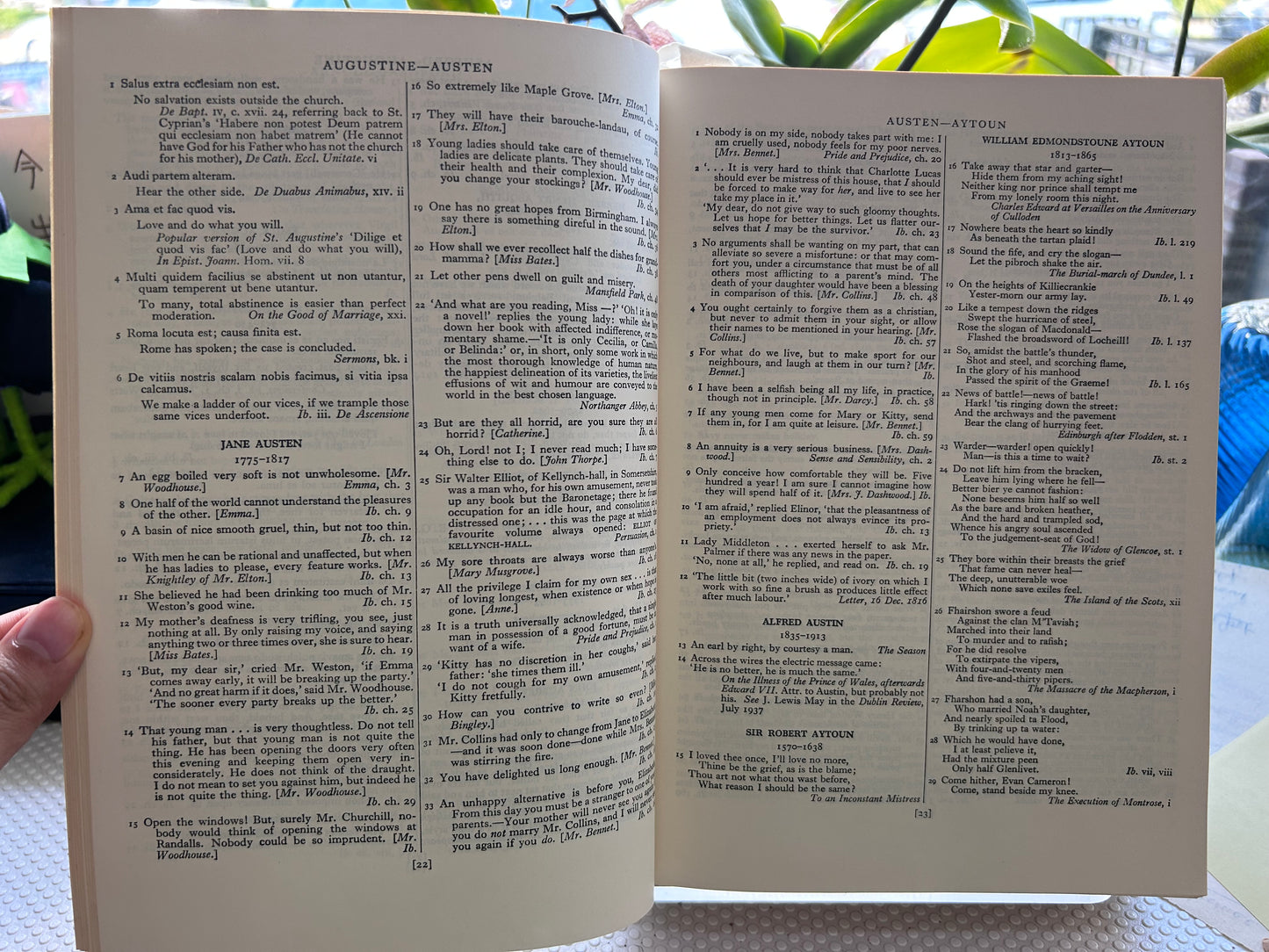 The Oxford Dictionary of Quotations (Second Edition, 1966 Printing) 《牛津名言大詞典》第二版精裝本