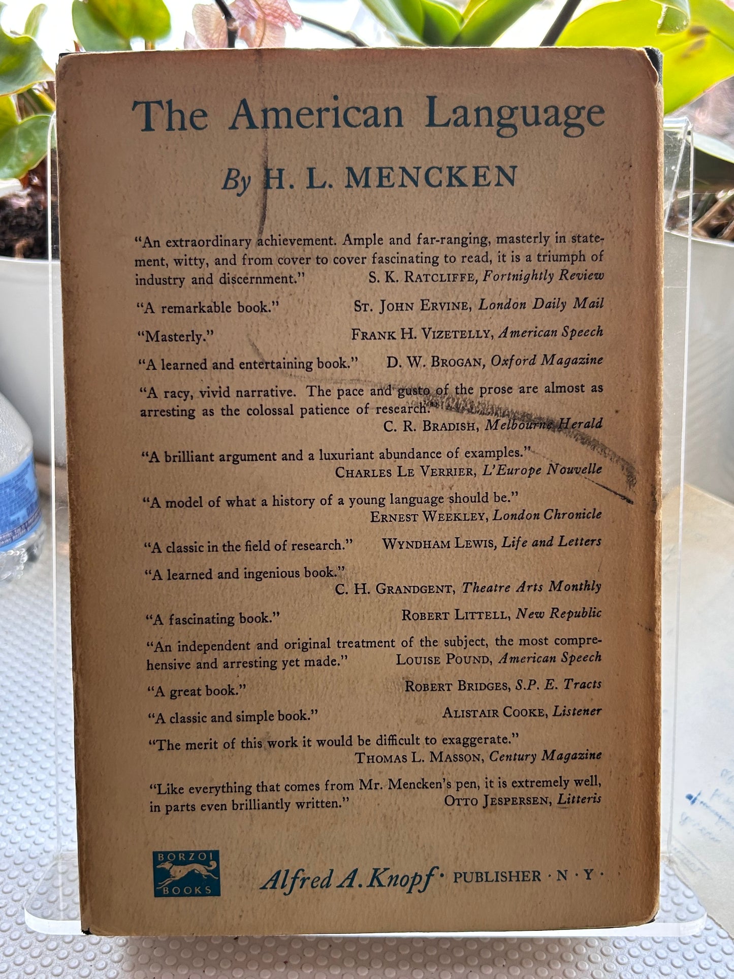 1st Edition Set (1945 & 1948) The American Language: Supplement I & Supplement Two (2 Vols Complete) by H. L. Mencken | in Original Dust Jackets 1945&1948年《美語：補充卷一與卷二》2冊全