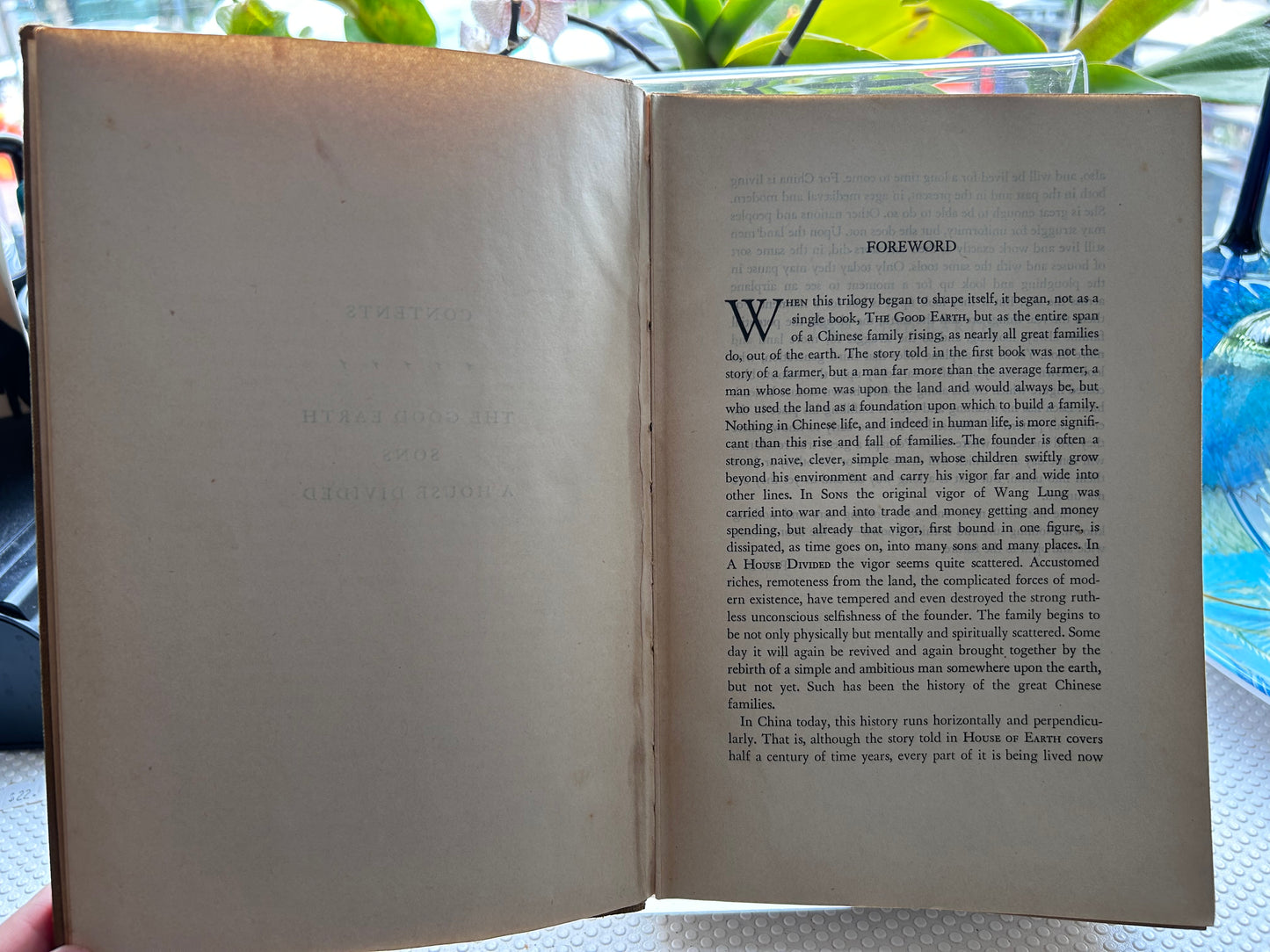 1935 First Omnibus Edition - House of Earth Trilogy (The Good Earth, Sons, A House Divided) by Pearl S. Buck 1935首版合集賽珍珠《大地三部曲》