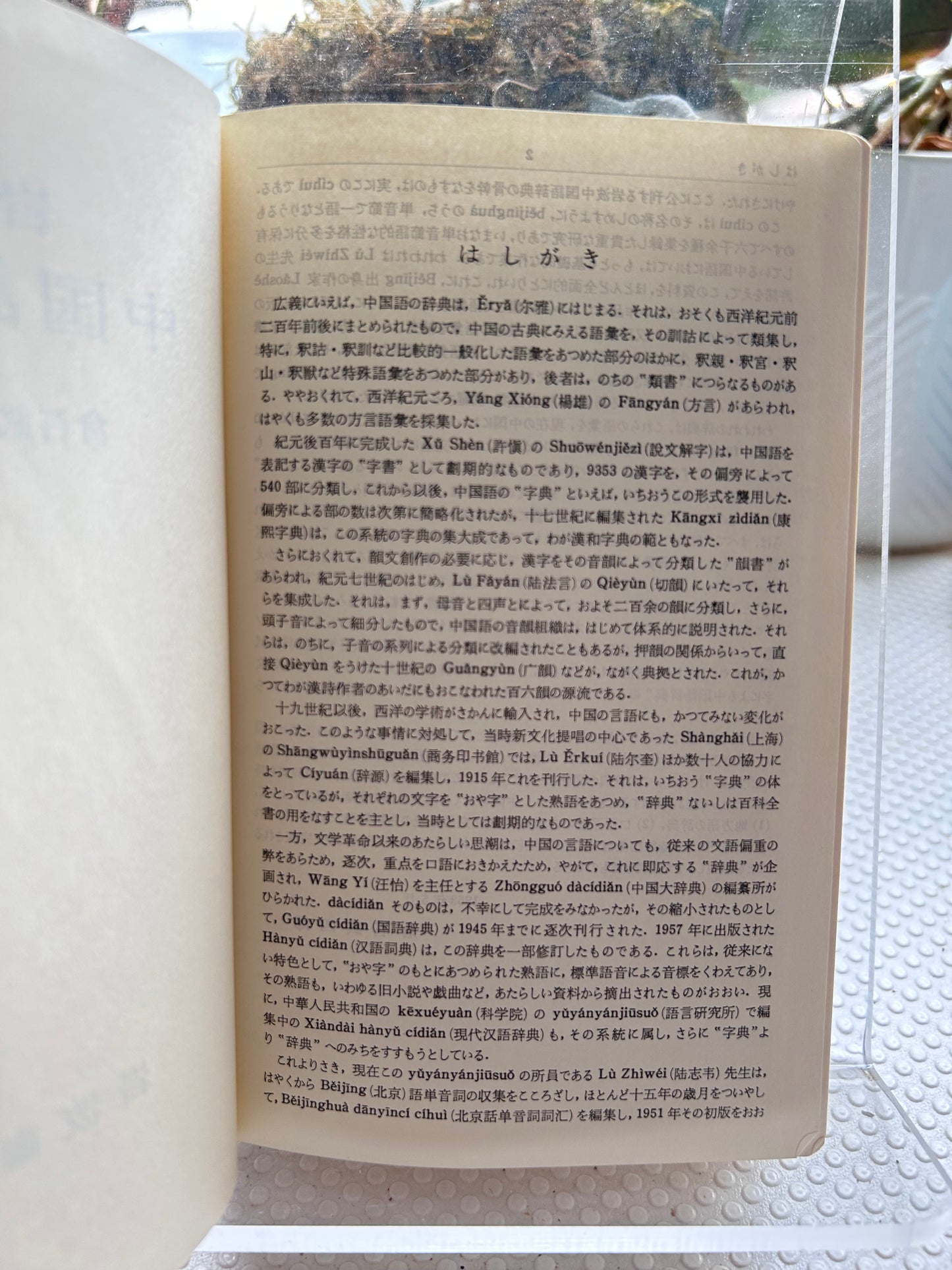 [With 1962 RMB 2-Jiao Banknote]Iwanami Chinese Dictionary by Takeshiro Kuraishi rare First Edition [附1962年第三套人民幣2角]1963年岩波書店《中國語辭典》首版