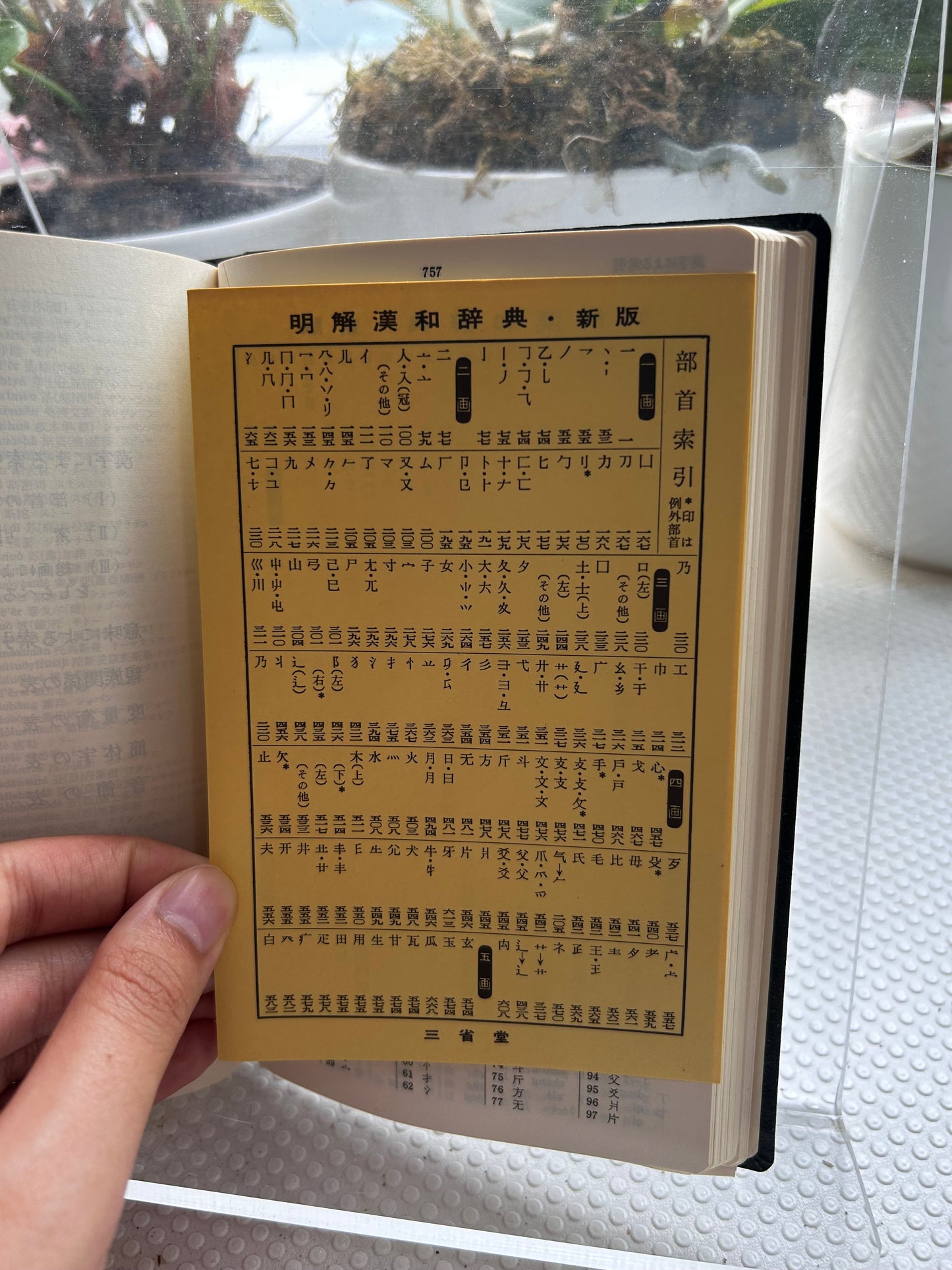 [With 1962 RMB 2-Jiao Banknote]Iwanami Chinese Dictionary by Takeshiro Kuraishi rare First Edition [附1962年第三套人民幣2角]1963年岩波書店《中國語辭典》首版