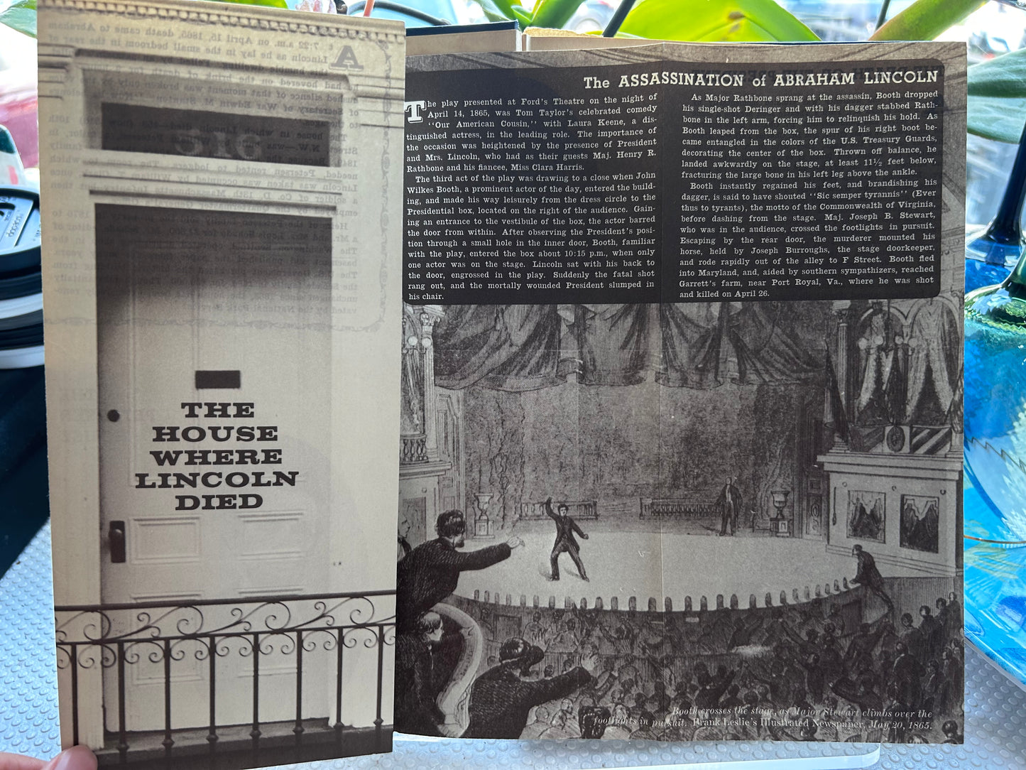 1944 First Edition: The Photographs of Abraham Lincoln by Carl Sandburg | Includes 1965 Ford's Theatre Brochure & 1963 MLK "Letter from Birmingham Jail" Pamphlet 1944年首版《林肯相片集》精裝本｜內夾1965年福特劇院導覽折頁及馬丁路德金歷史文獻