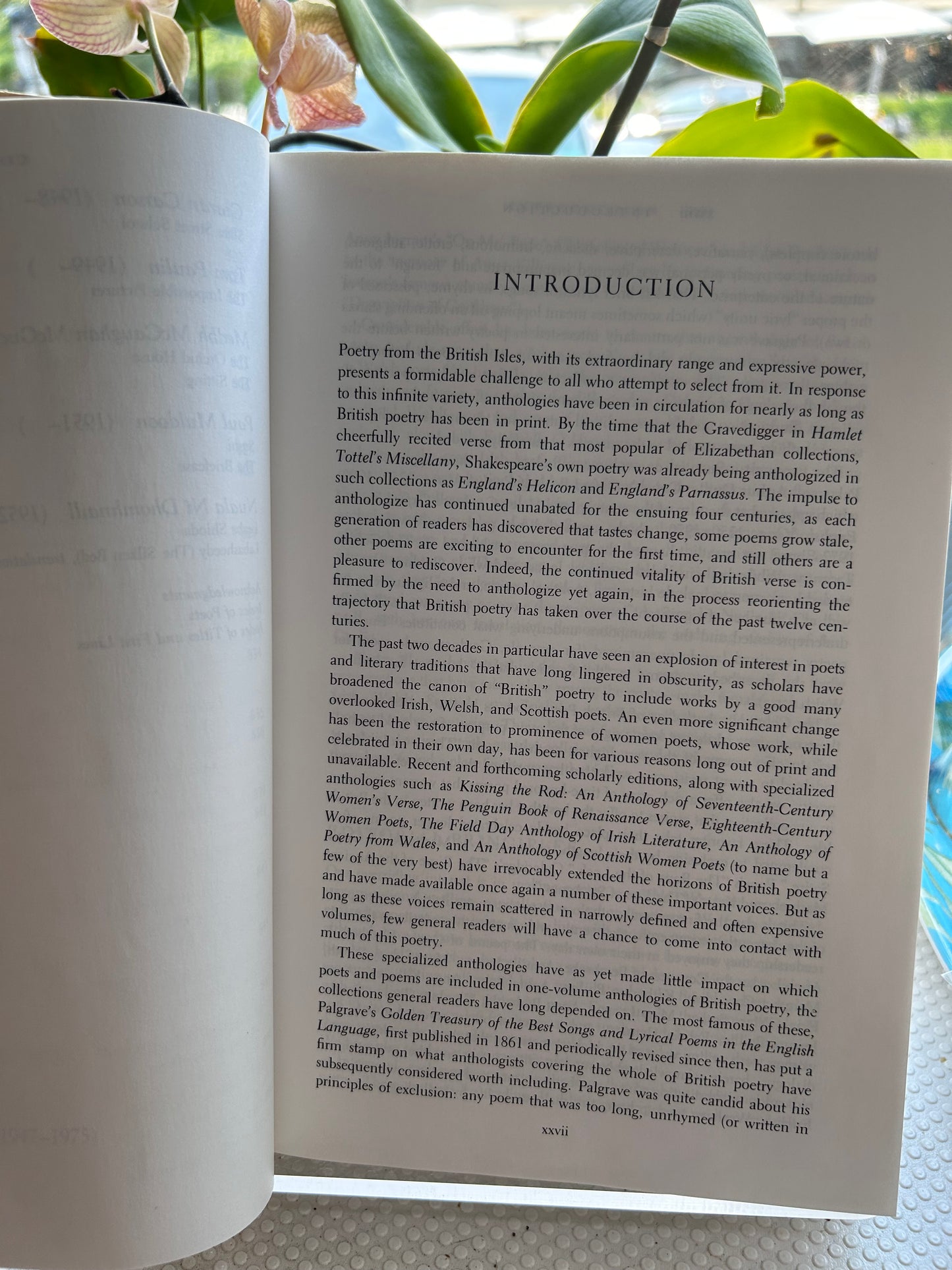 1995年《哥倫比亞英國詩歌選集》精裝本 1995 The Columbia Anthology of British Poetry (Hardcover)