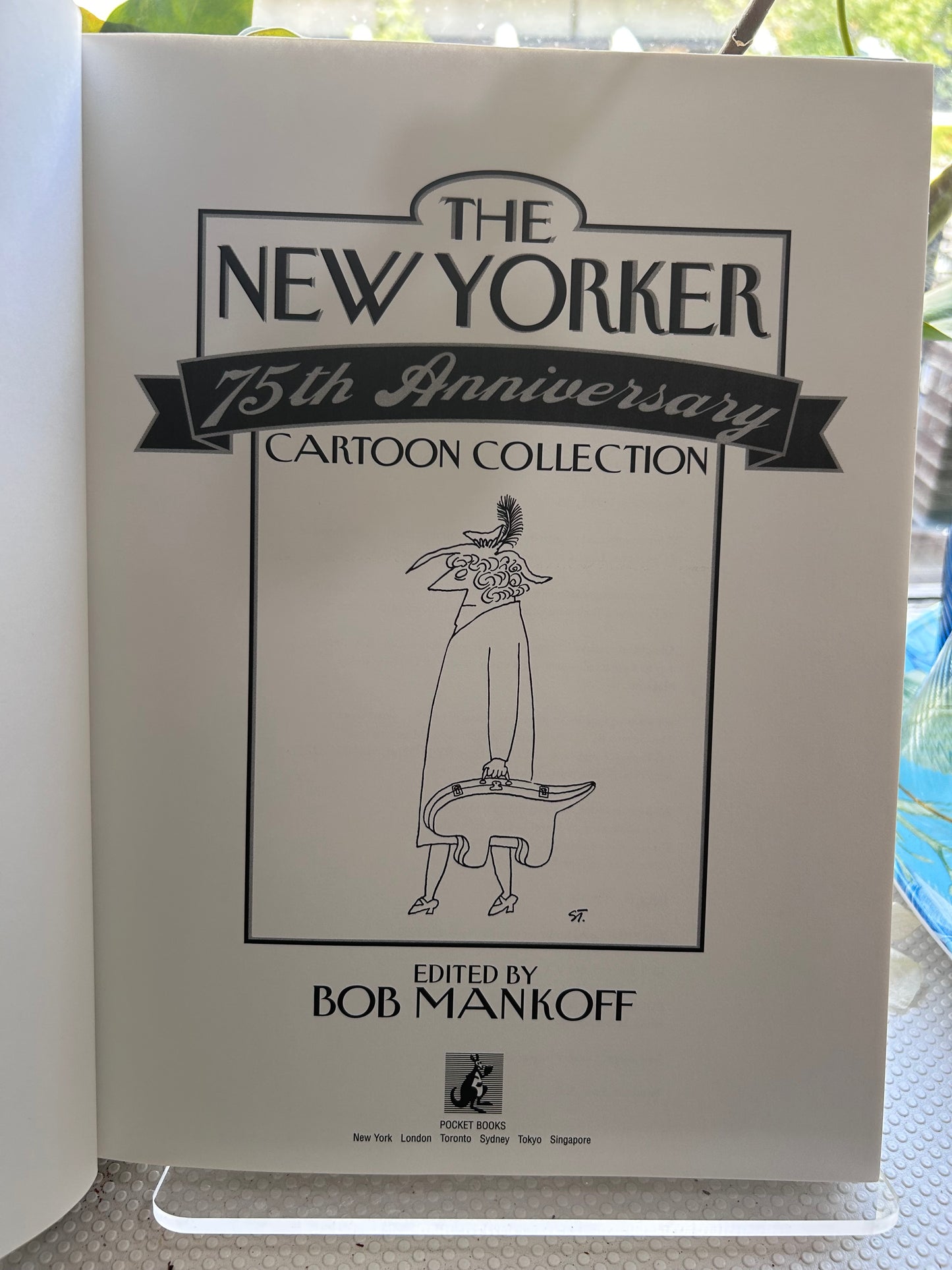 紐約客雜誌75週年經典漫畫全集（1999年精裝初版初刷）The New Yorker 75th Anniversary Cartoon Collection (First Edition, First Printing, 1999.)