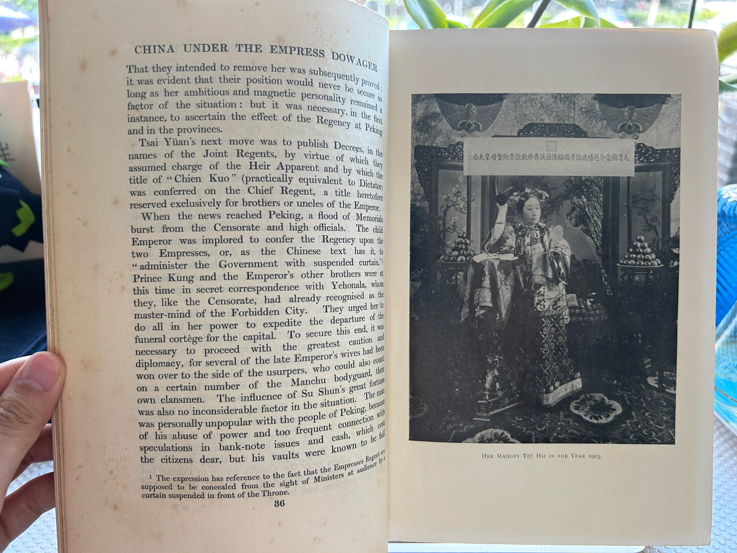 [RARE 1st American Ed 1910] China Under the Empress Dowager - J.O.P. Bland & E. Backhouse 1910年美國首版濮蘭德與白克浩司《慈禧太后統治下的中國》黃布精裝