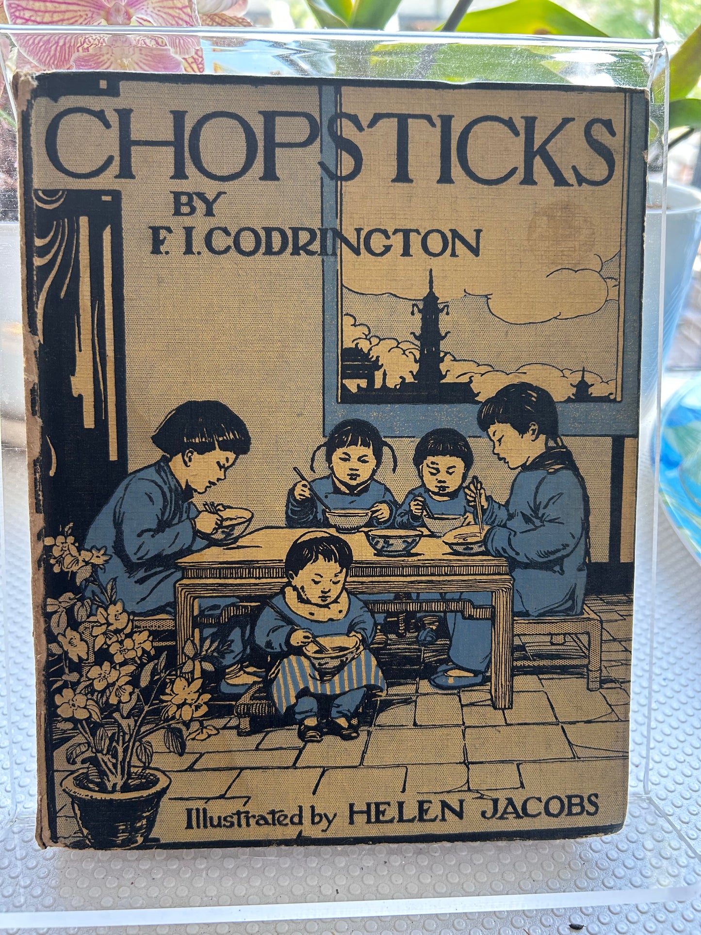 1928年首版《筷子》作者 F. I. Codrington（Helen Jacobs 插畫）Chopsticks by F. I. Codrington (Illustrated by Helen Jacobs) 1928 first edition