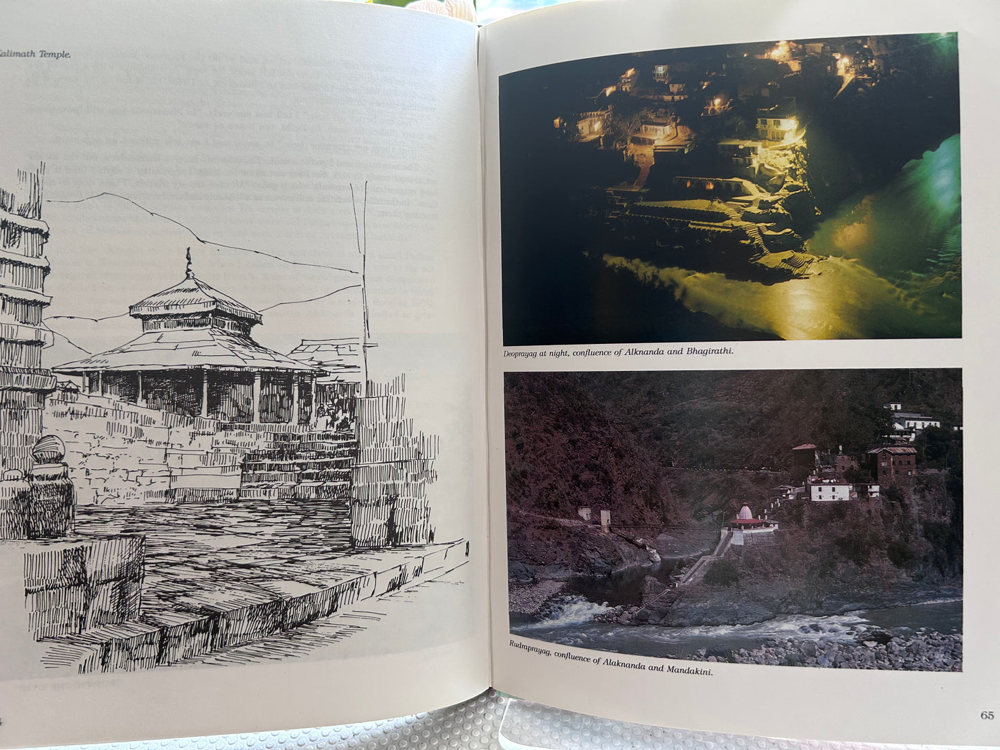 1988年首版印度山居文學大師羅斯金·邦德《美麗的加瓦爾：喜馬拉雅的天堂》Beautiful Garhwal: Heaven in Himalayas by Ruskin Bond (1988 First Edition. Hardcover w/ Original Dehradun Bookstore Bookmarks)