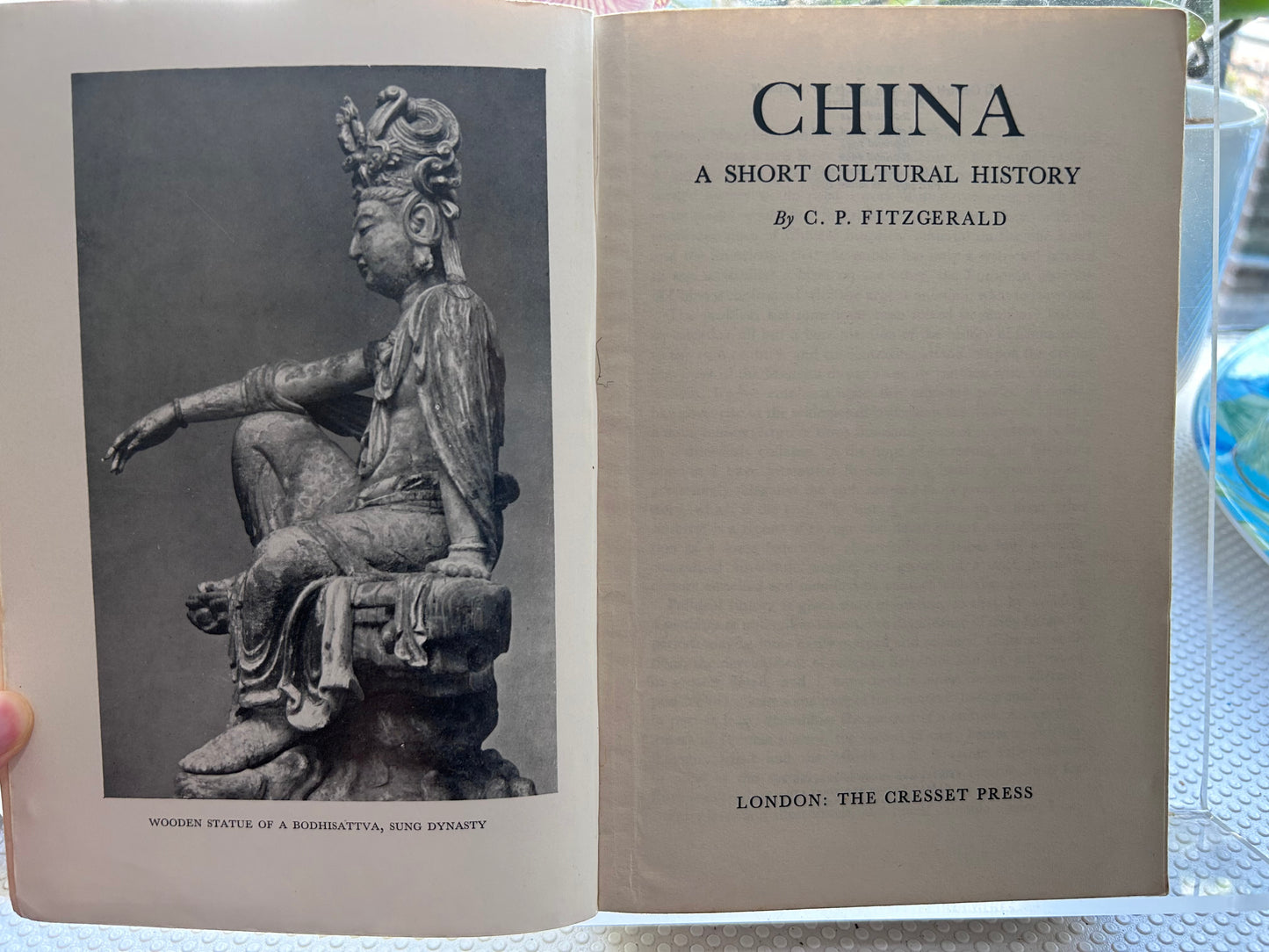 1965年版《中國：一段簡要的文化史》作者 C. P. FitzGerald (Cresset Press, 1965)