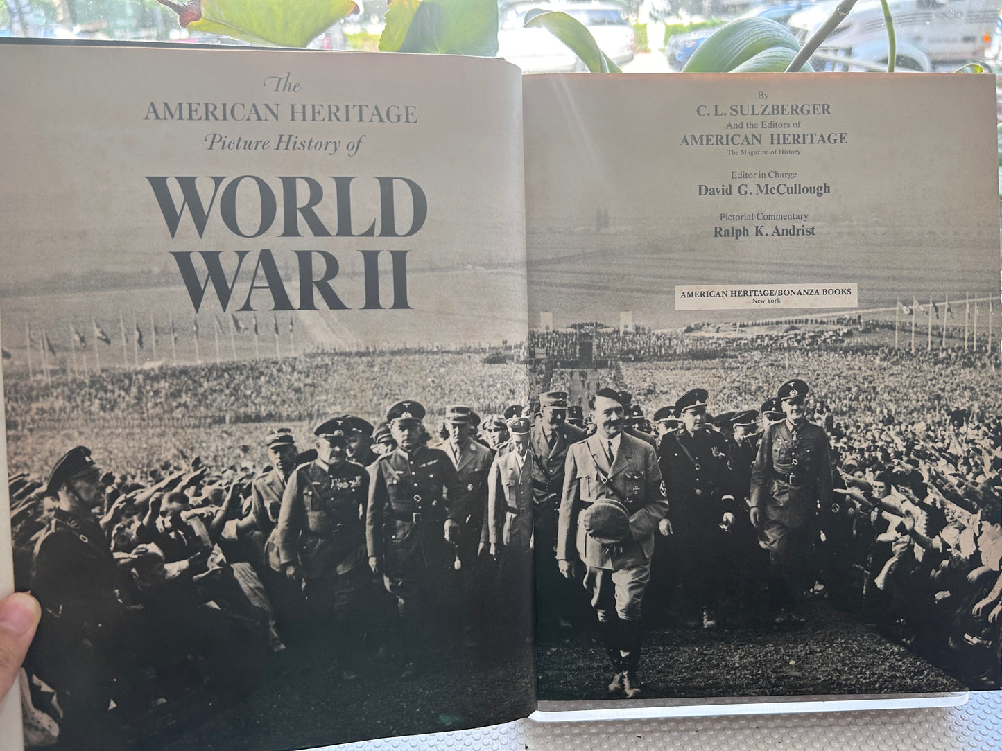 1966年版《美國遺產紀實：第二次世界大戰畫史》The American Heritage Picture History of World War II (1966 Bonanza Books Edition, Hardcover)