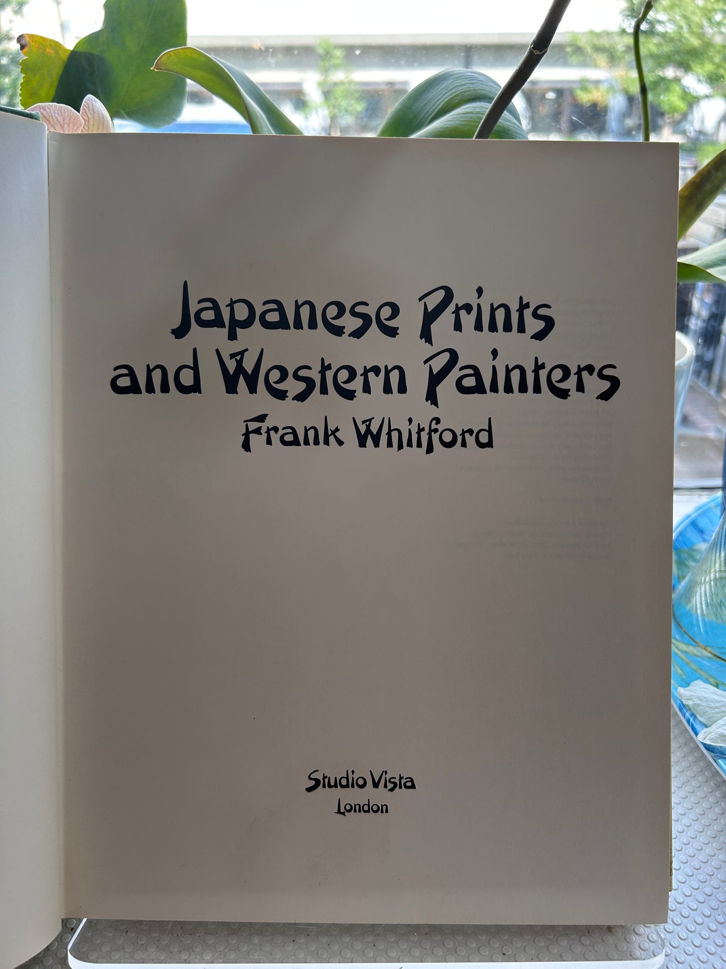 1977年日本浮世繪與西方畫家 弗蘭克·威特福德著 (First Edition, London: Studio Vista, 1977)