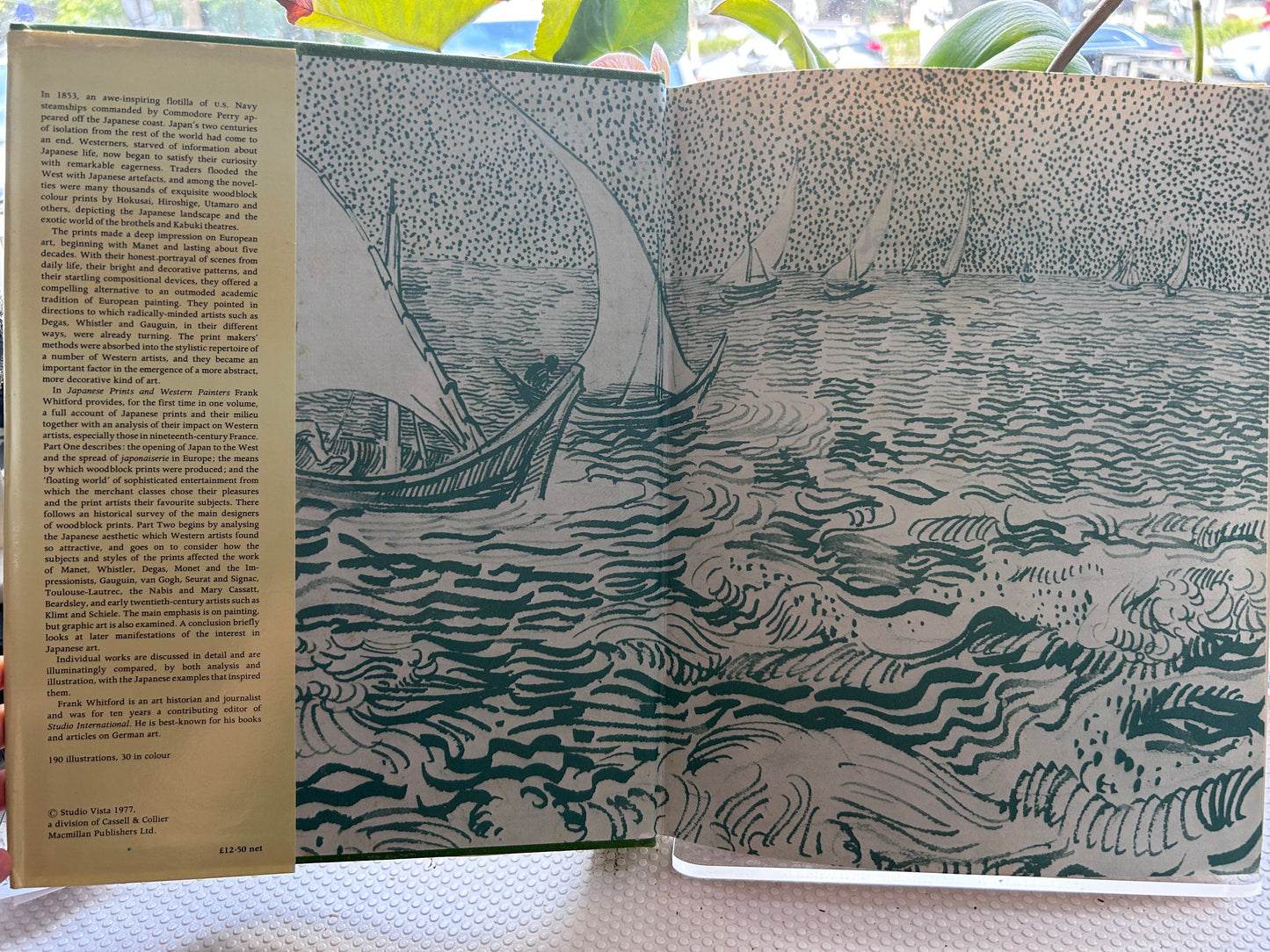 1977年日本浮世繪與西方畫家 弗蘭克·威特福德著 (First Edition, London: Studio Vista, 1977)