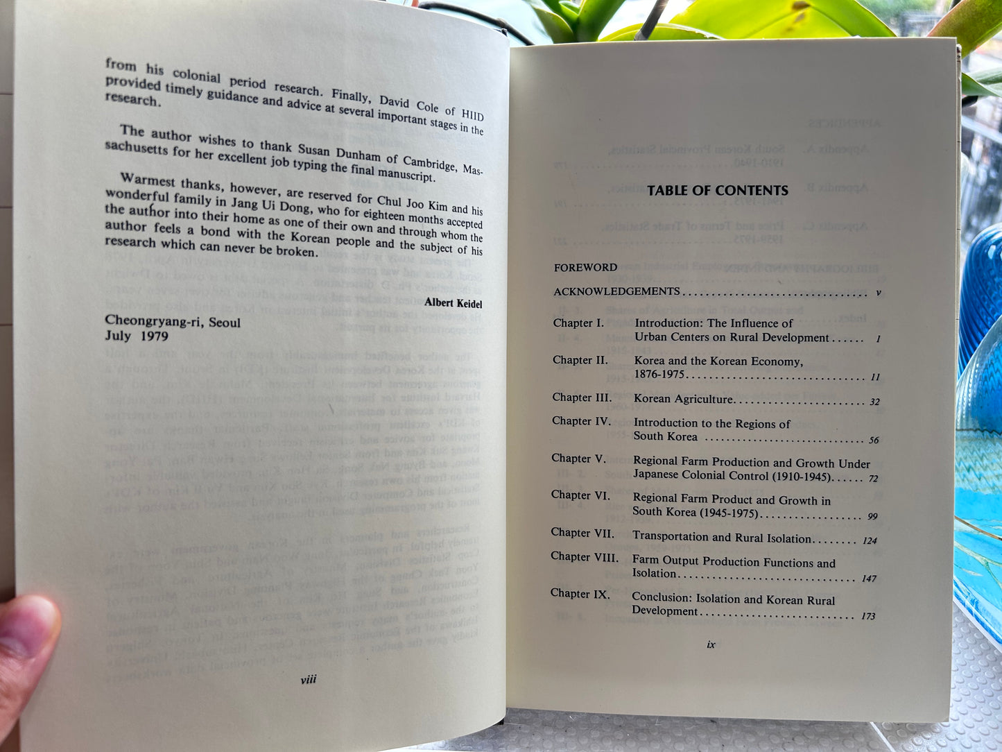 [AUTHOR'S OWN COPY] Rare 1981 KDI First Edition Korean Regional Farm Product and Income: 1910-1975 by Albert Keidel, III 【作者自留本 / 孤本】1981年韓國開發研究院（KDI）首版《1910–1975年韓國區域農產品與收入》—蓋保德博士（Albert Keidel, III）