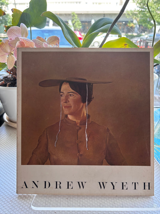 【附1968年珍貴剪報】安德魯·魏斯《Andrew Wyeth》大型回顧展權威畫冊  [Provenance: Dr. Albert Keidel Library w/ Signature & 1968 Andrew Wyeth Archival Newspaper Clipping] Andrew Wyeth Retrospective Exhibition Catalogue