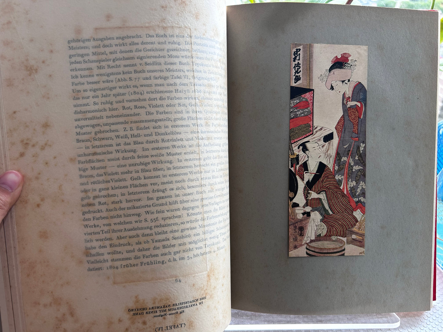 Utagawa Toyokuni und seine Zeit (1924) by Friedrich Succo Rare German Second Edition 1924年ミュンヘン刊 フリードリヒ・スッコ著『歌川豊国とその時代』Utagawa Toyokuni und seine Zeit (1924) von Friedrich Succo
