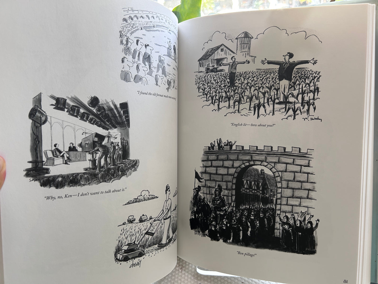 紐約客雜誌75週年經典漫畫全集（1999年精裝初版初刷）The New Yorker 75th Anniversary Cartoon Collection (First Edition, First Printing, 1999.)