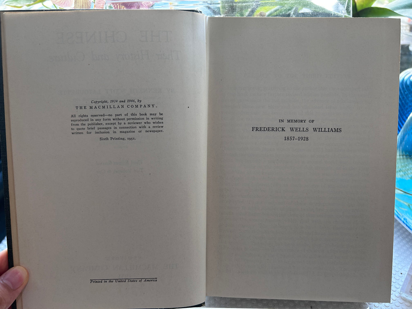 1951年版《中國人：他們的歷史與文化》作者肯尼思·斯科特·拉托雷特 The Chinese: Their History and Culture by Kenneth Scott Latourette (Third Edition Revised, 1951)
