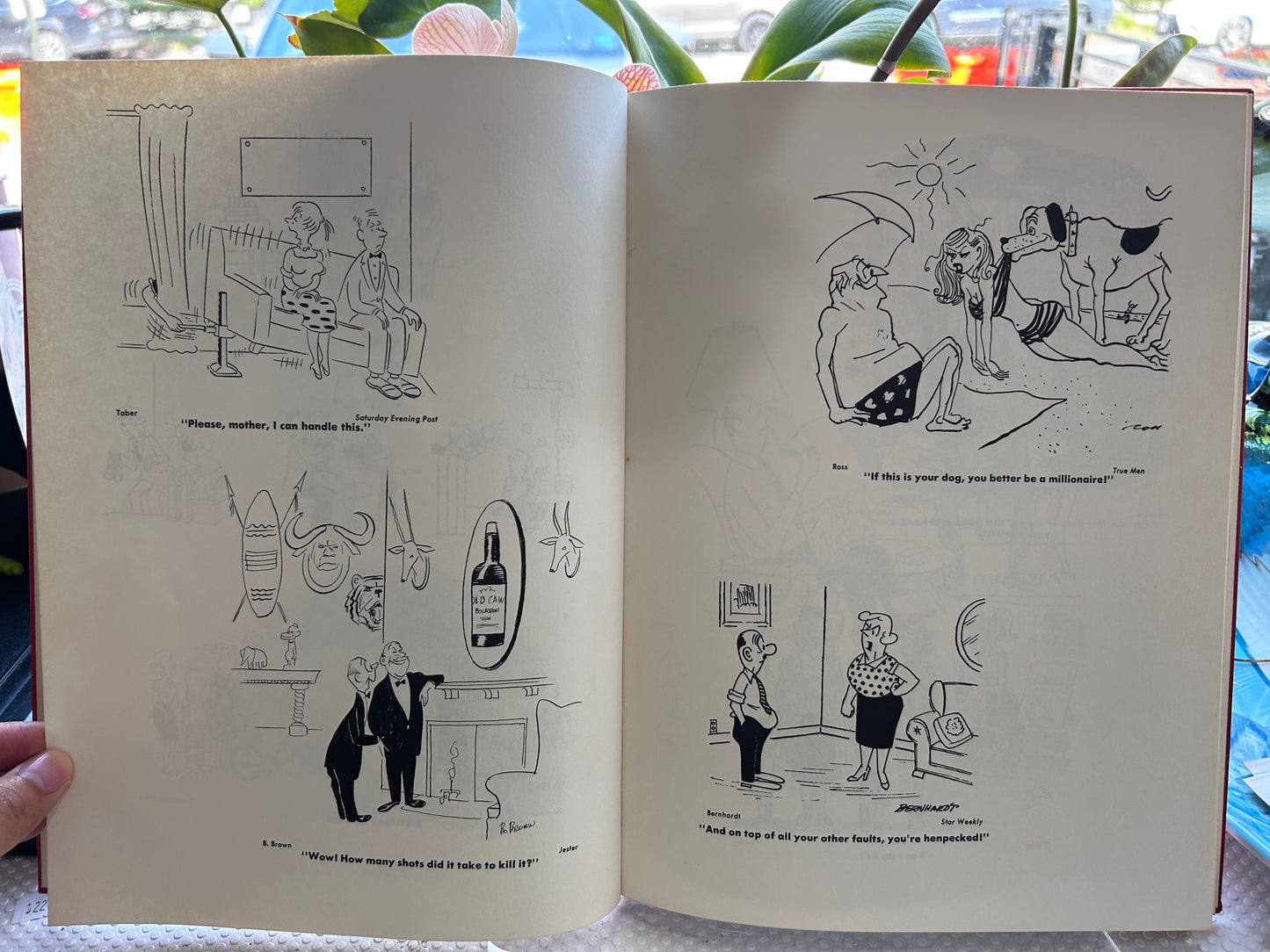 1957年度最佳幽默漫畫選 — 勞倫斯·拉里亞 編 Best Cartoons of the Year 1957 — Edited by Lawrence Lariat First Edition, Hardcover, 1957