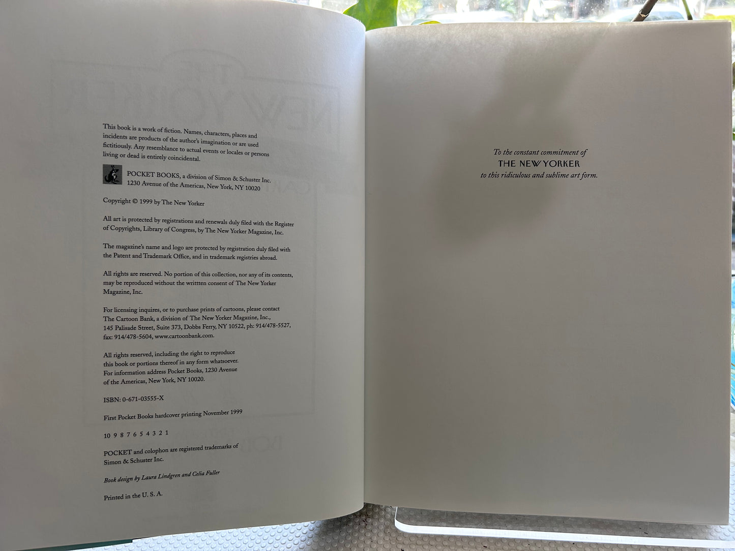 紐約客雜誌75週年經典漫畫全集（1999年精裝初版初刷）The New Yorker 75th Anniversary Cartoon Collection (First Edition, First Printing, 1999.)