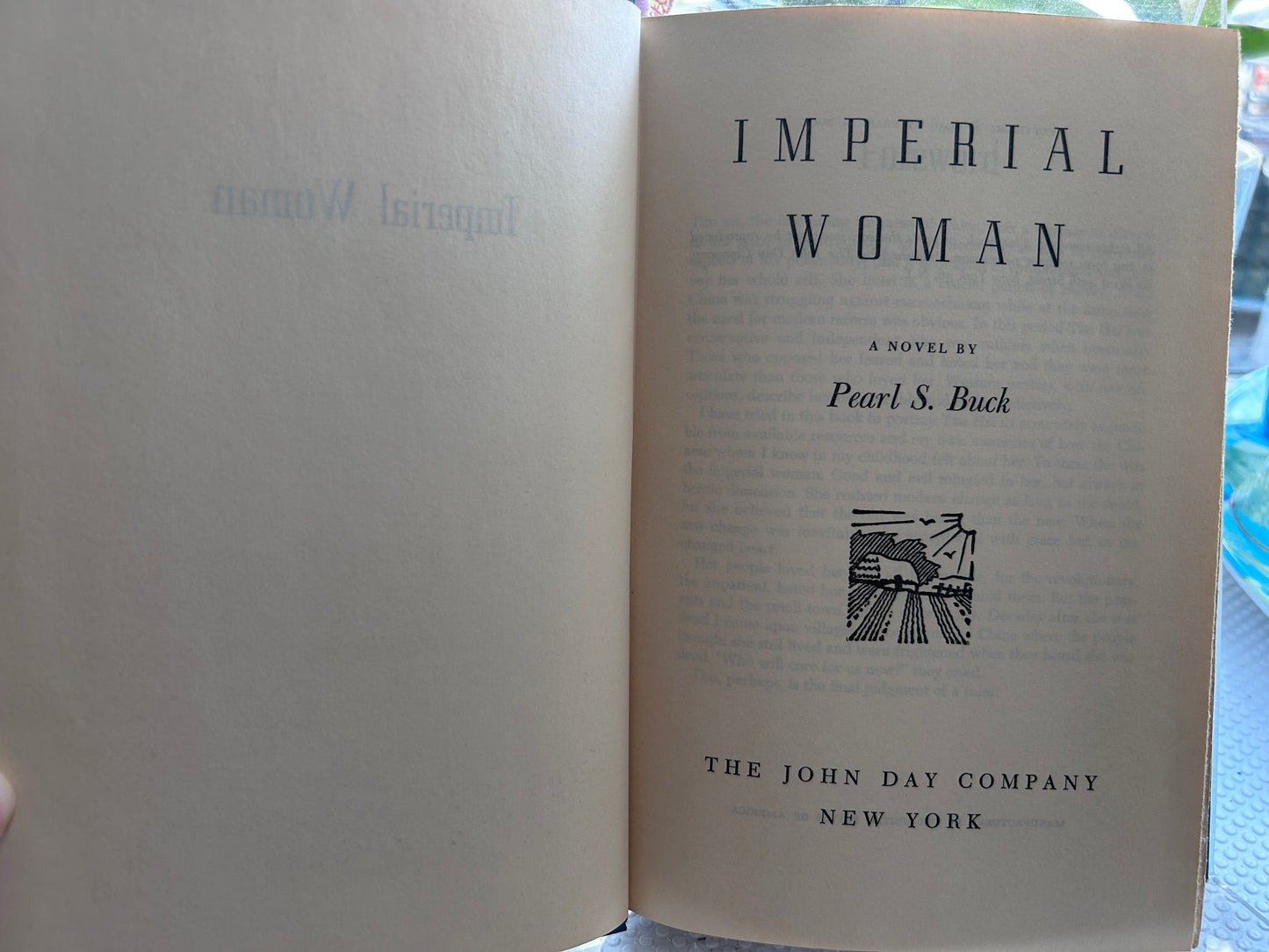 1956年首版賽珍珠《帝國的女人》Imperial Woman by Pearl S. Buck (The John Day Company, 1956 First Edition)
