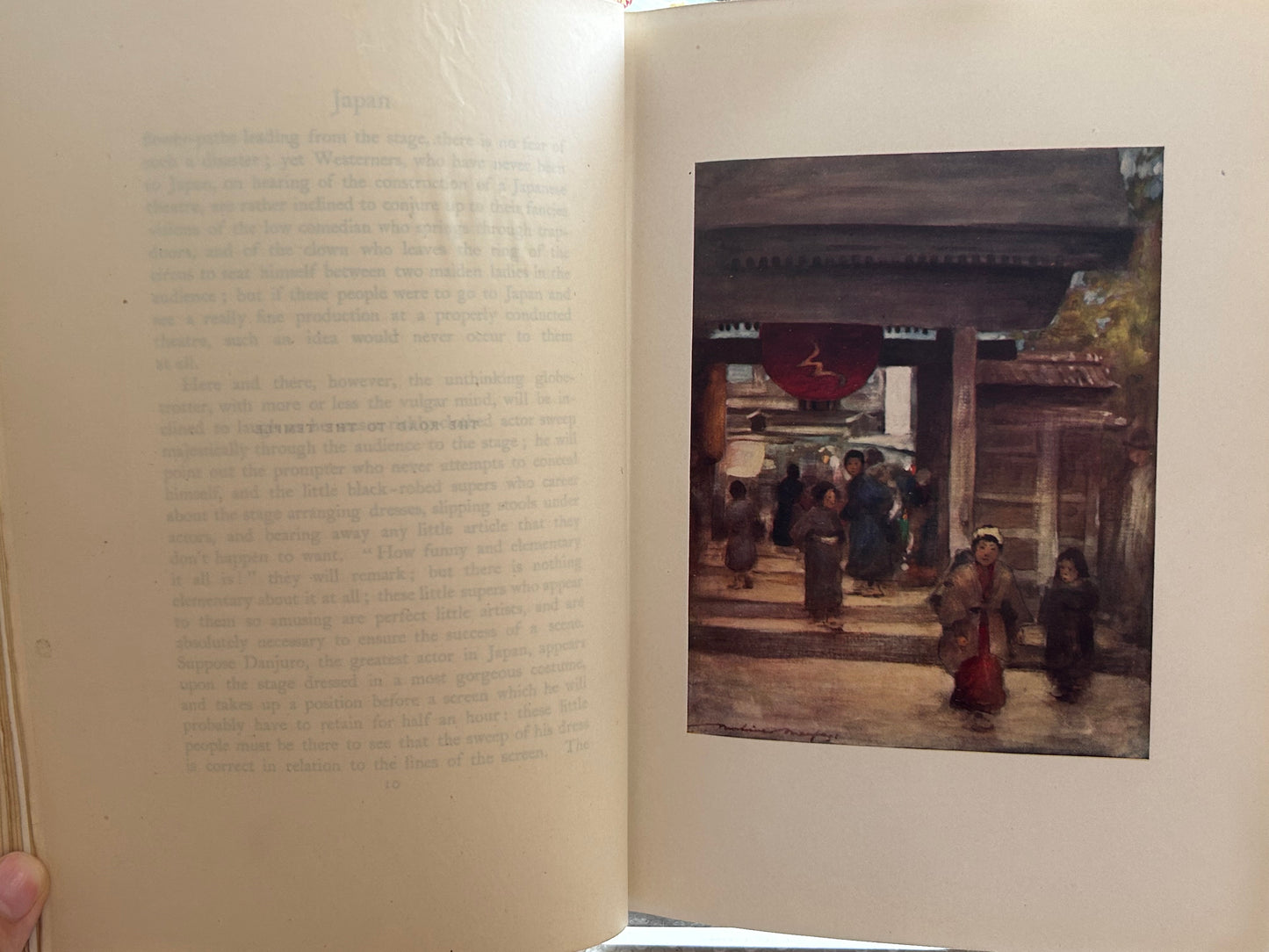 1901年首版《日本：色彩的記錄》Japan: A Record in Colour by Mortimer Menpes (1901, 1st Edition, A&C Black)