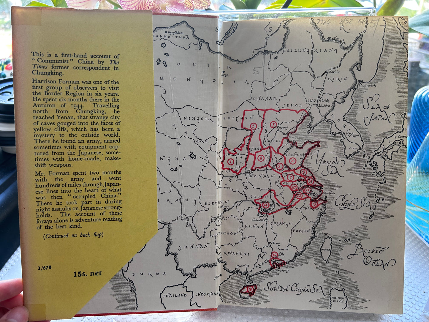 1946年首版《紅色中國報導》作者哈里遜·福爾曼 Report from Red China by Harrison Forman (First Edition, 1946)