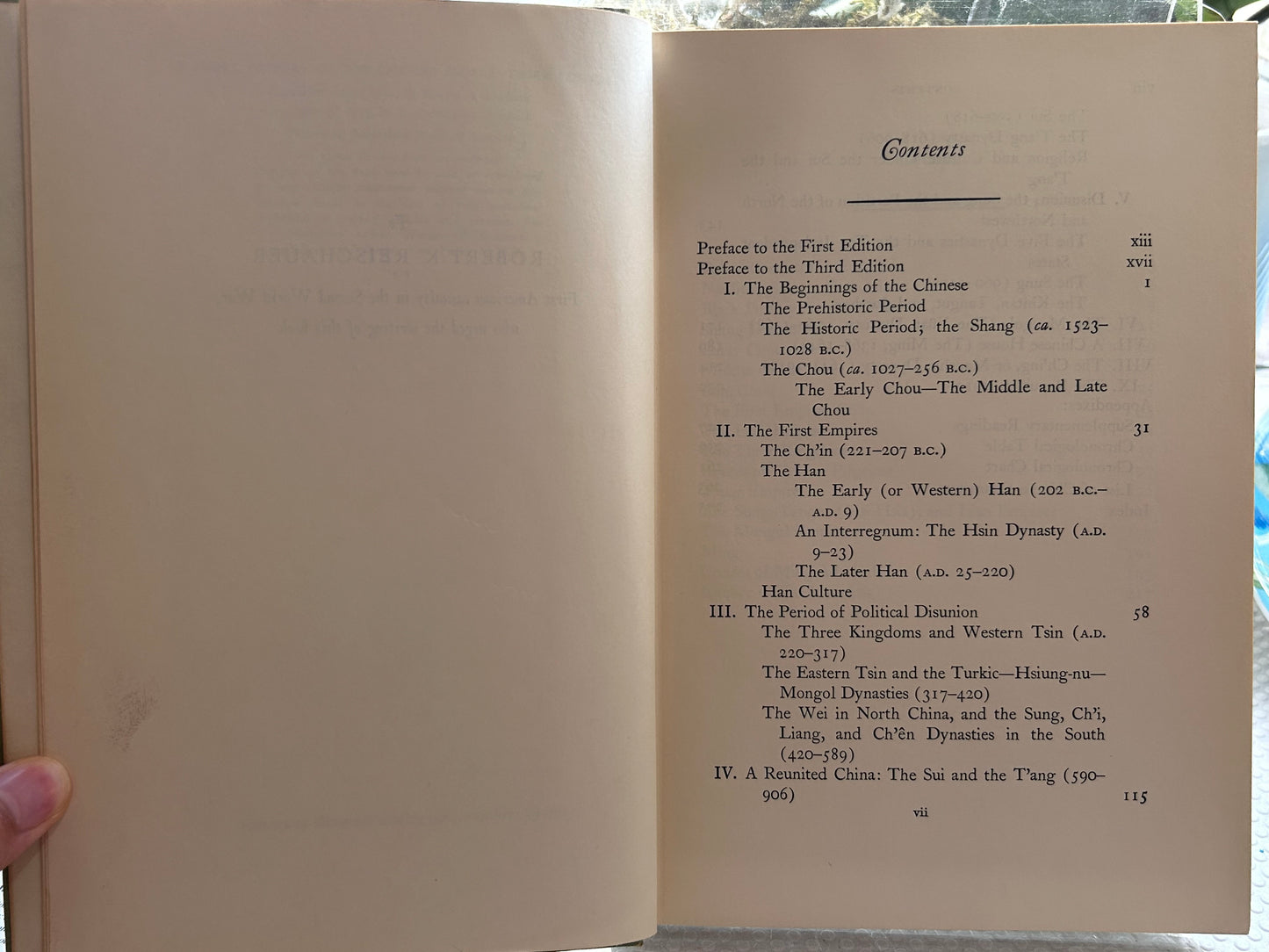 1959年版《中國人簡史》作者 L. 卡林頓·古德里奇 A Short History of the Chinese People by L. Carrington Goodrich (Third Edition, 1959)