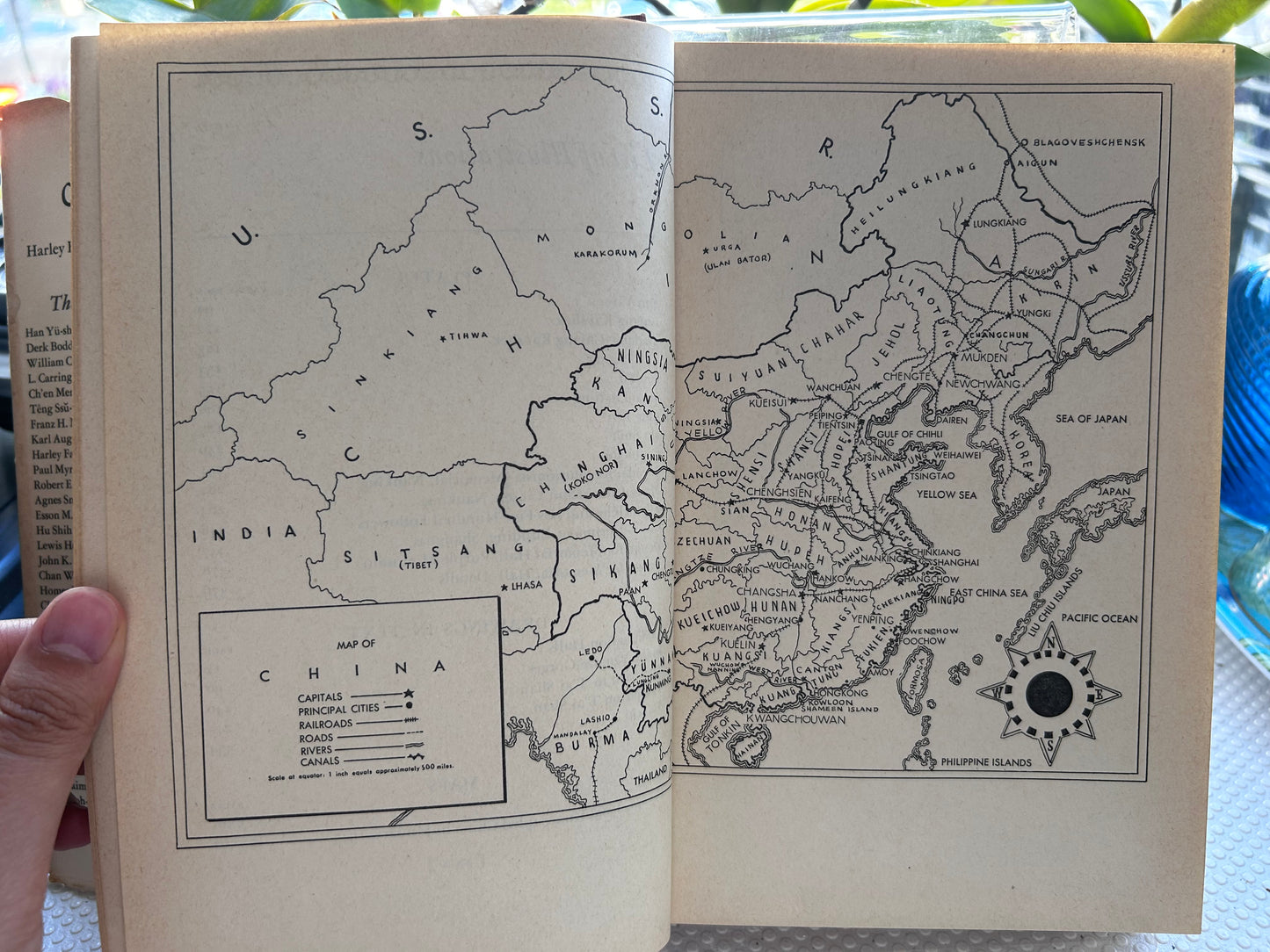 [Signed by Lucius C. Porter] 1946 First Edition CHINA ed. by Harley F. MacNair (UC Press) 1946年首版 麥克奈爾主編《China 中國》燕京大學哲學系主任博晨光親筆簽名