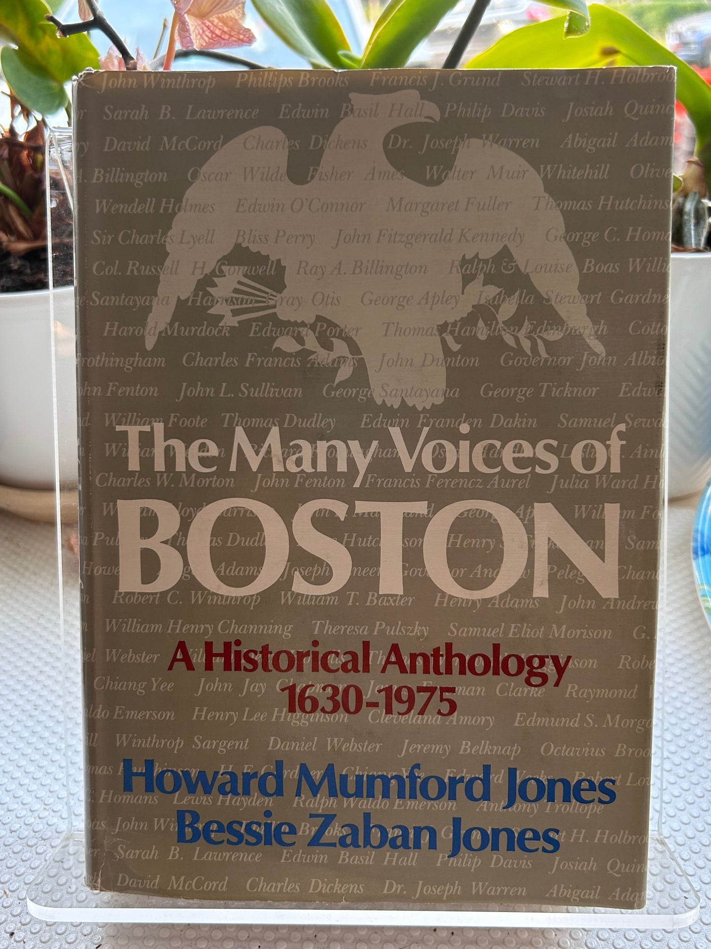 1975 First Edition: The Many Voices of Boston Hardcover 1975年首版《波士頓的多重聲音》歷史選集精裝本