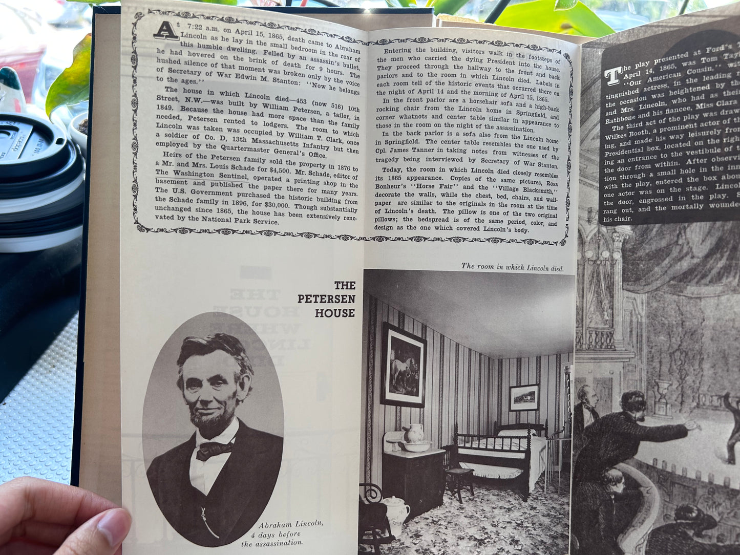 1944 First Edition: The Photographs of Abraham Lincoln by Carl Sandburg | Includes 1965 Ford's Theatre Brochure & 1963 MLK "Letter from Birmingham Jail" Pamphlet 1944年首版《林肯相片集》精裝本｜內夾1965年福特劇院導覽折頁及馬丁路德金歷史文獻