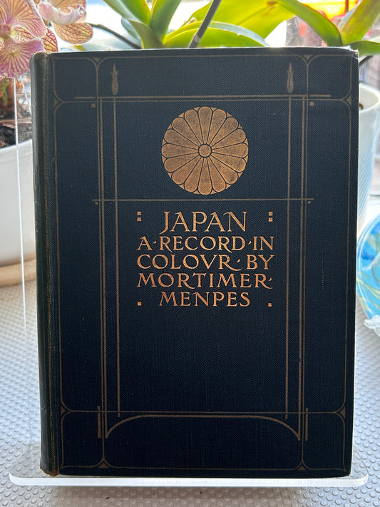 1901年首版《日本：色彩的記錄》Japan: A Record in Colour by Mortimer Menpes (1901, 1st Edition, A&C Black)