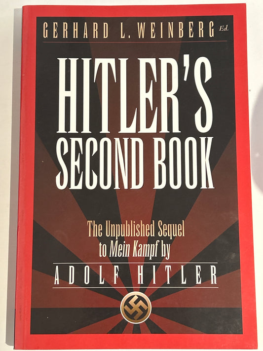 Hitler’s Second Book