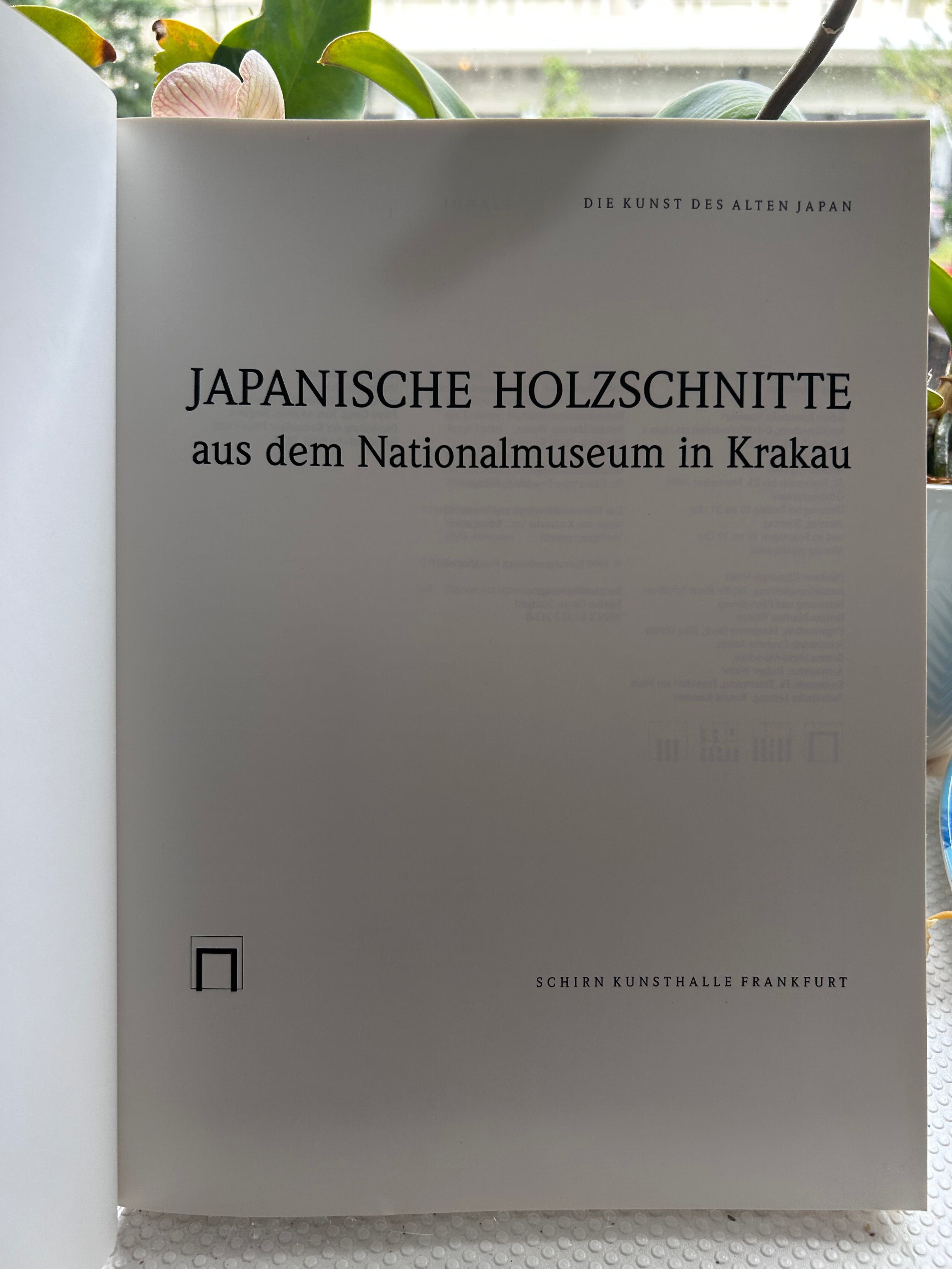 Japanische Holzschnitte aus dem Nationalmuseum in Krakau (1990