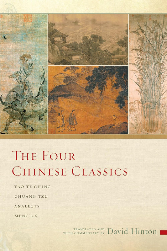 中国四大经典：《道德经》、《庄子》、《论语》、《孟子》