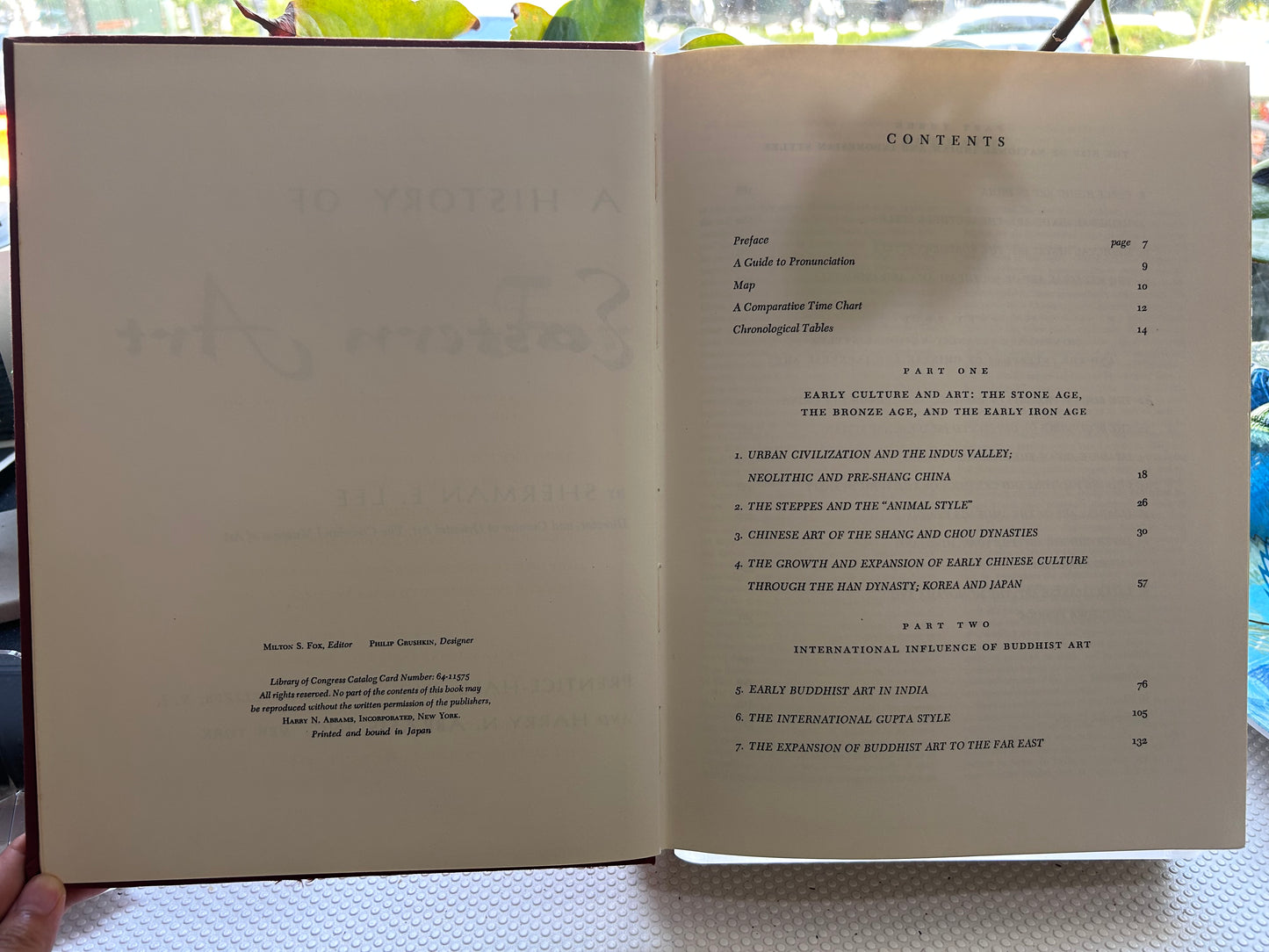 【蓋德爾博士母親 Justine Keidel 藏書】1964年精裝首版 遠東藝術史  含发票A History of Far Eastern Art — Sherman E. Lee (First Edition, 1964)
