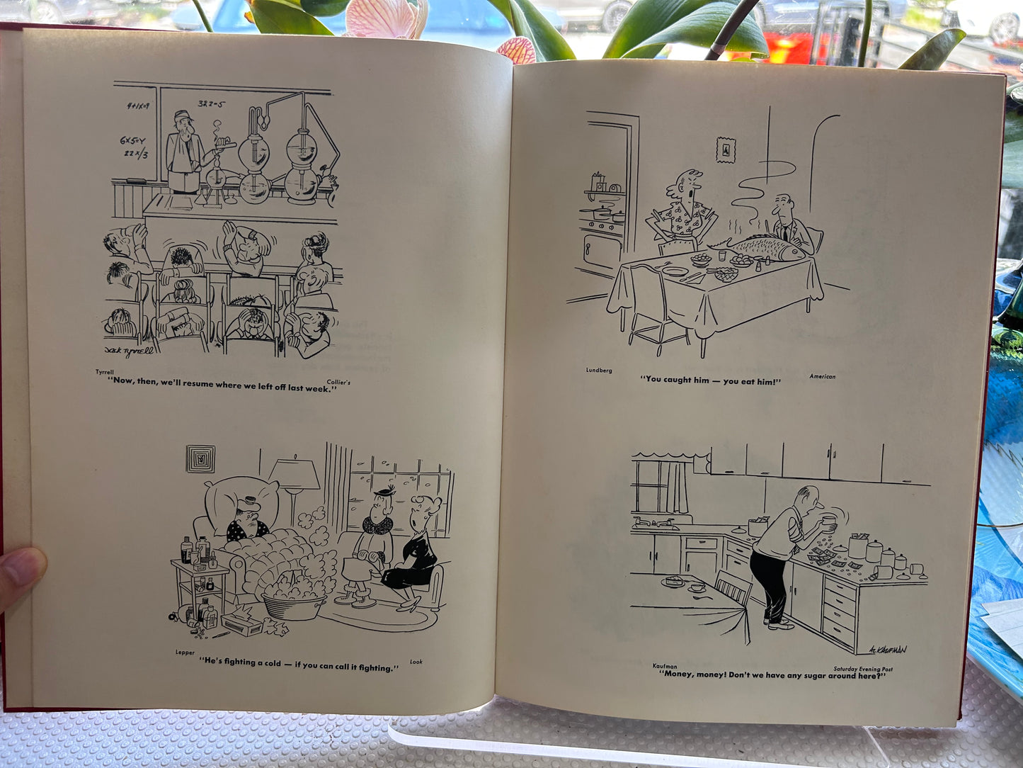 1957年度最佳幽默漫畫選 — 勞倫斯·拉里亞 編 Best Cartoons of the Year 1957 — Edited by Lawrence Lariat First Edition, Hardcover, 1957