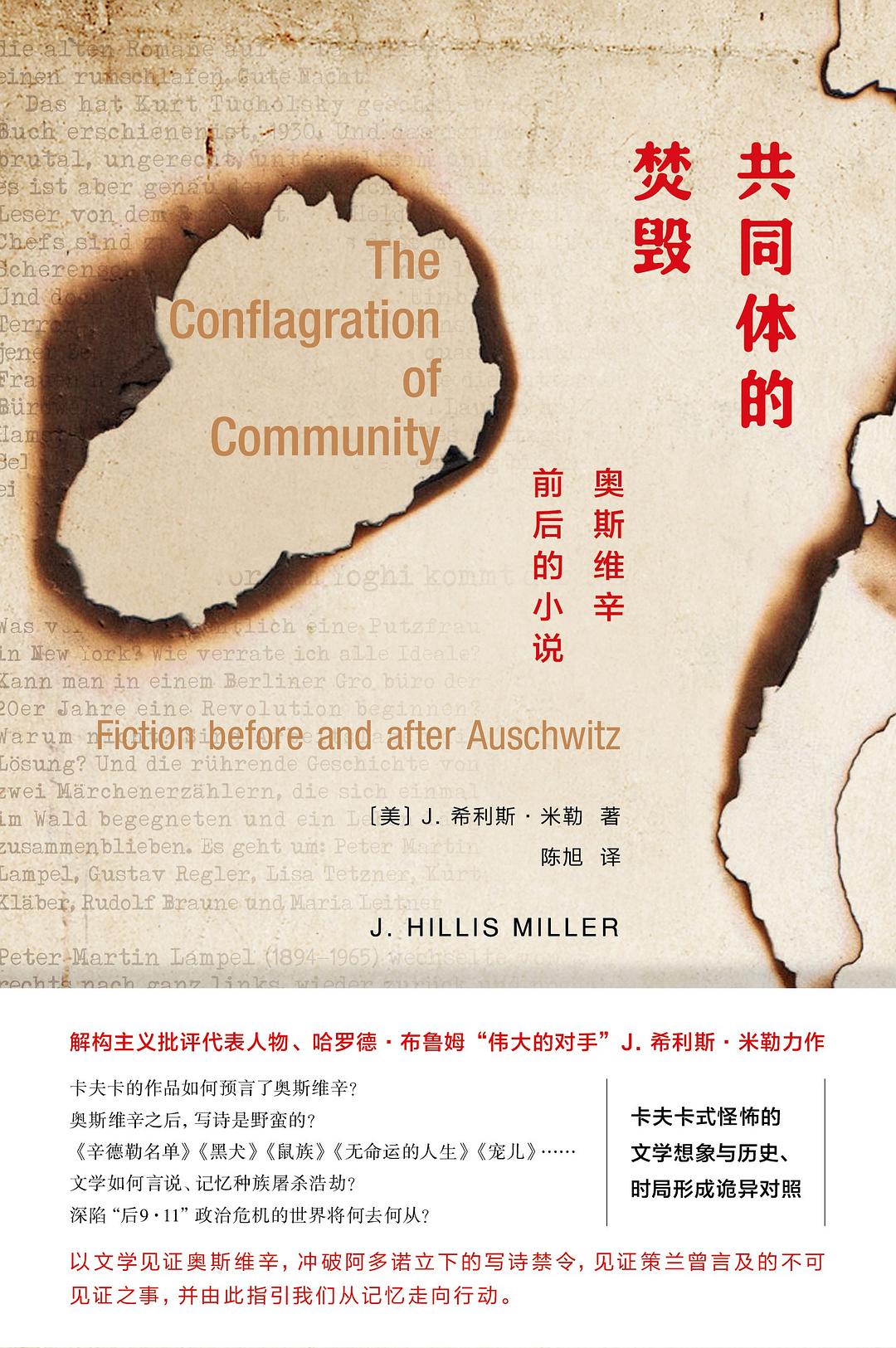 社区的焚毁：奥斯维辛逆转的小说