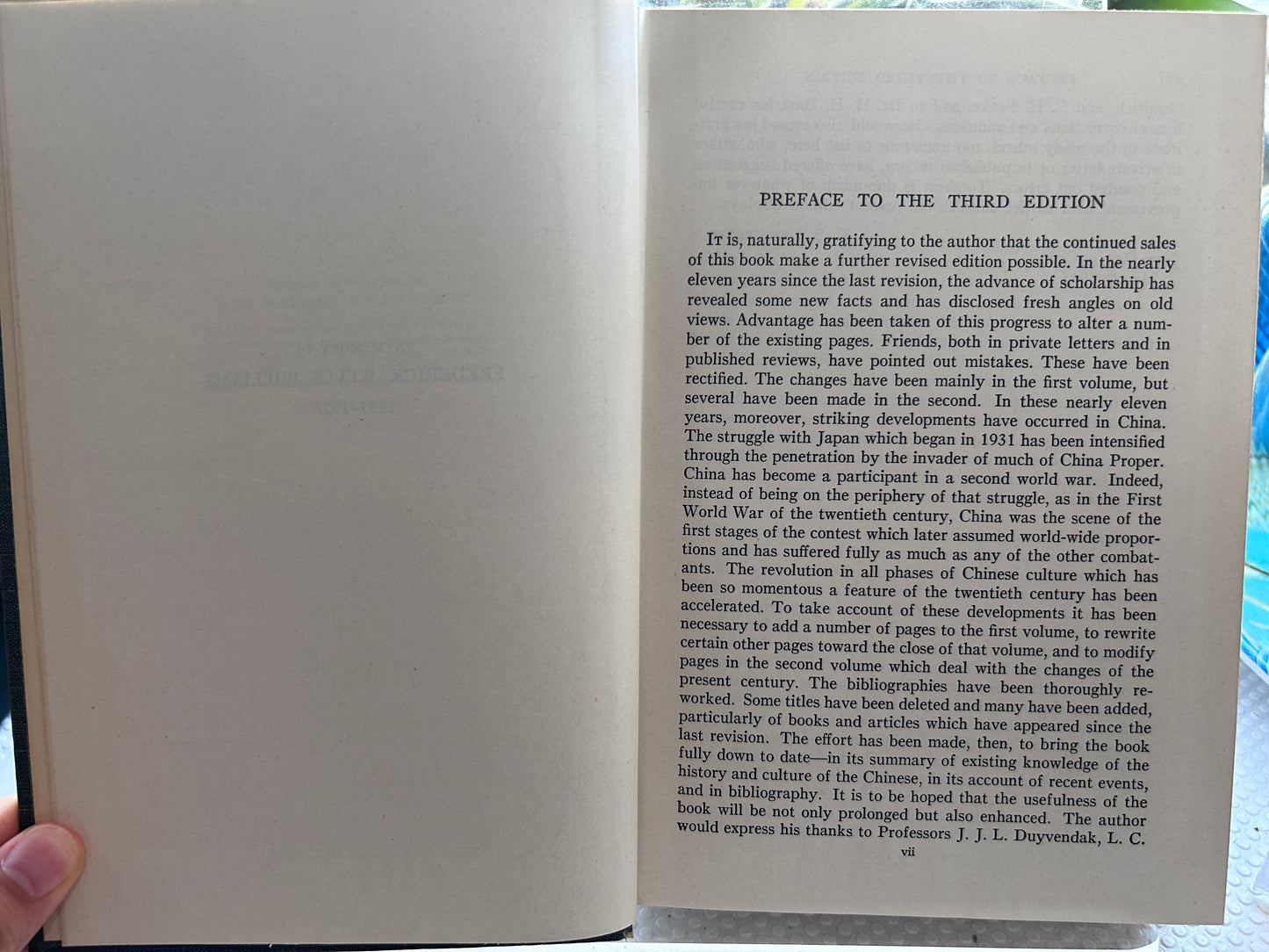 1951年版《中國人：他們的歷史與文化》作者肯尼思·斯科特·拉托雷特 The Chinese: Their History and Culture by Kenneth Scott Latourette (Third Edition Revised, 1951)
