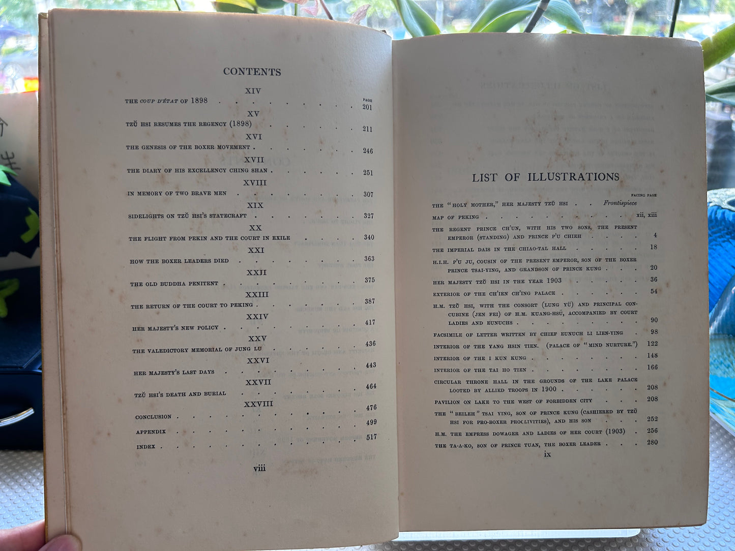 [RARE 1st American Ed 1910] China Under the Empress Dowager - J.O.P. Bland & E. Backhouse 1910年美國首版濮蘭德與白克浩司《慈禧太后統治下的中國》黃布精裝
