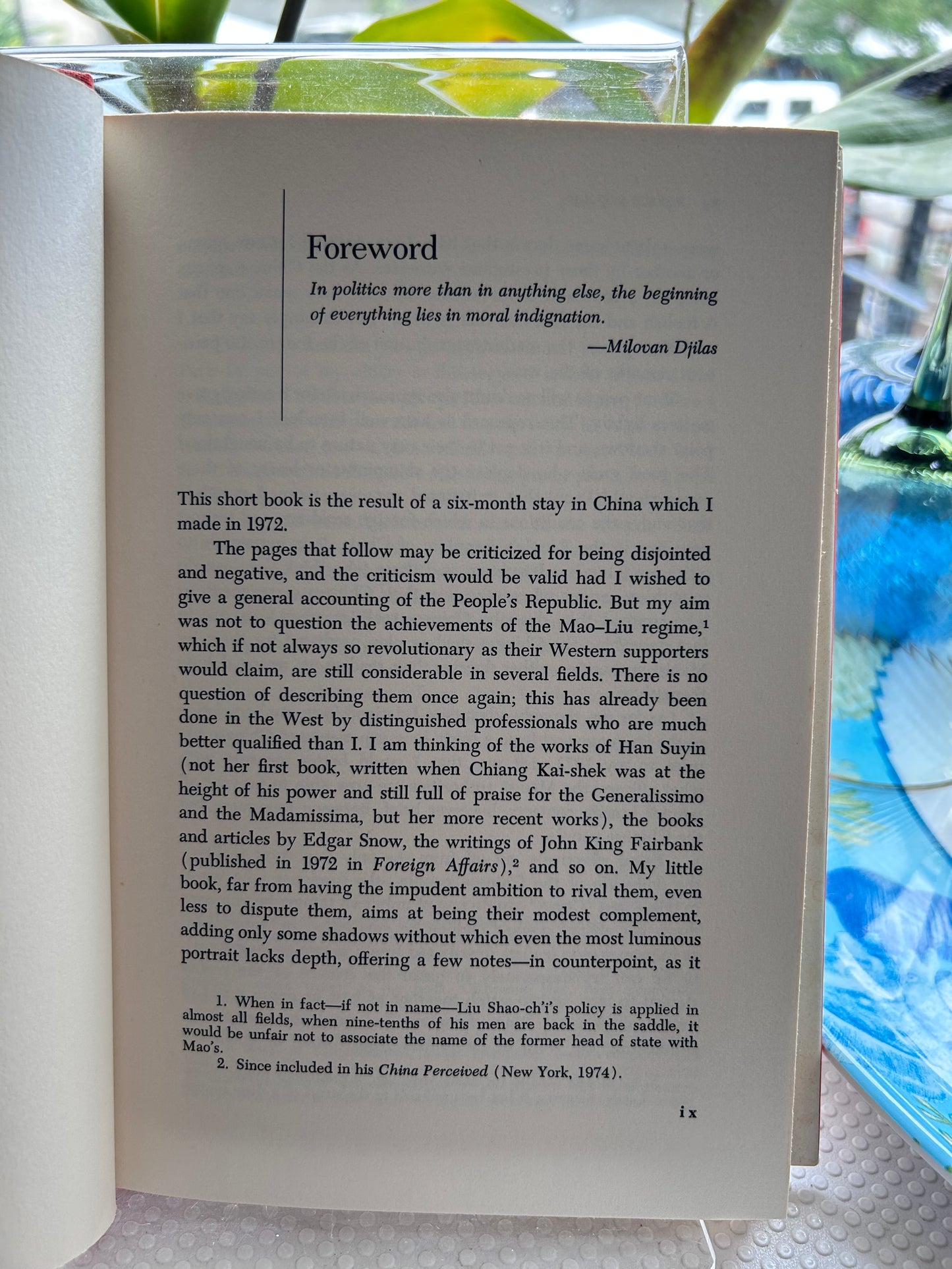 西蒙·萊斯《中國陰影》(1977首版）Chinese Shadows by Simon Leys (1977) – First Viking Press English Edition