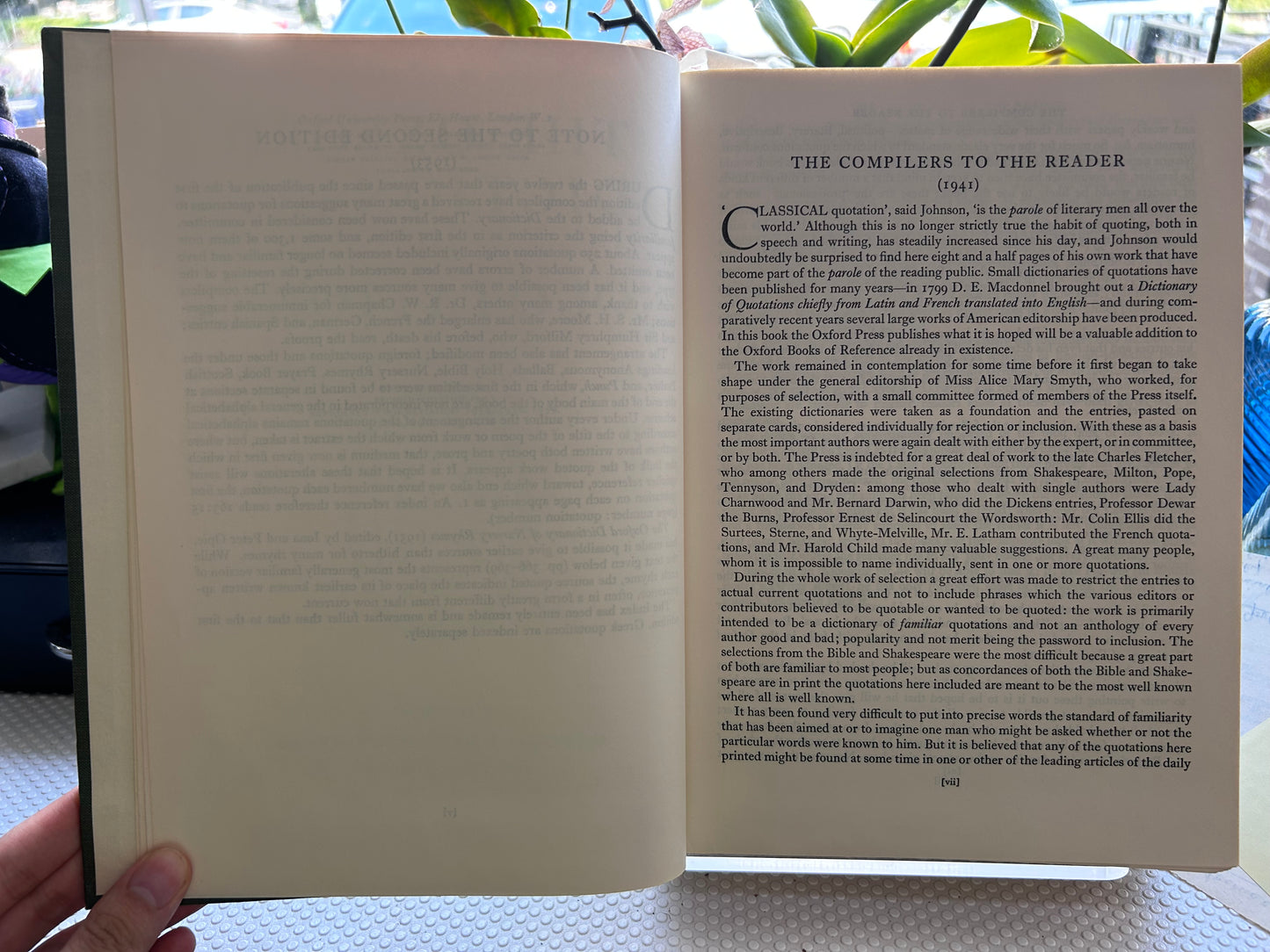 The Oxford Dictionary of Quotations (Second Edition, 1966 Printing) 《牛津名言大詞典》第二版精裝本